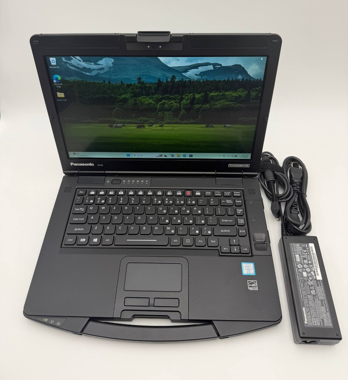Panasonic Toughbook CF-54 Touch i7-7600U 32GB 1TB Win11pro 2 Batteries dGPS/LTE