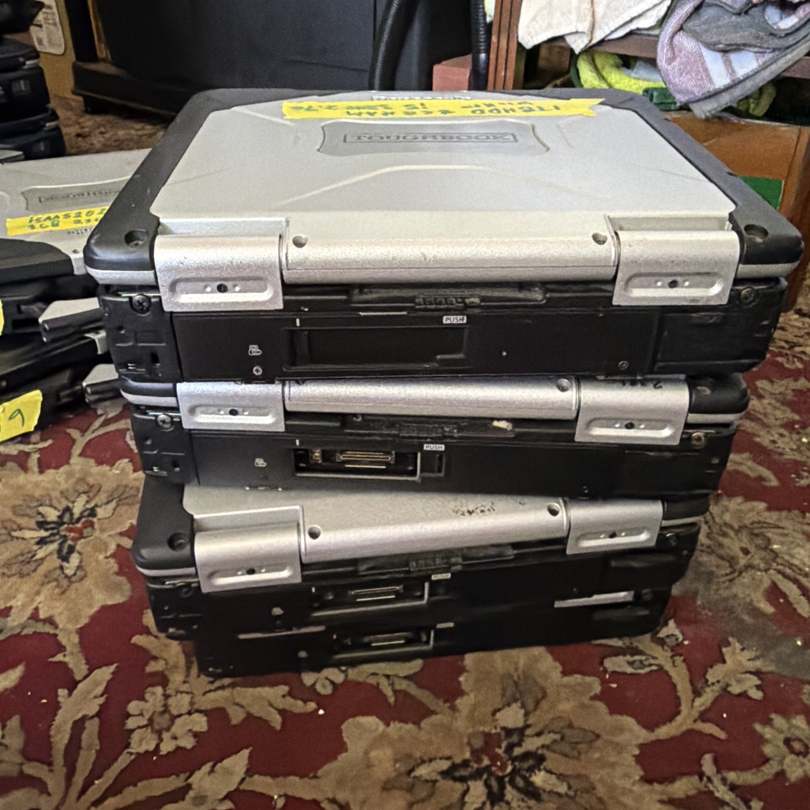 4 Panasonic CF-31 all 4 have windows 11 pro new batt hdd/ssd and ram included