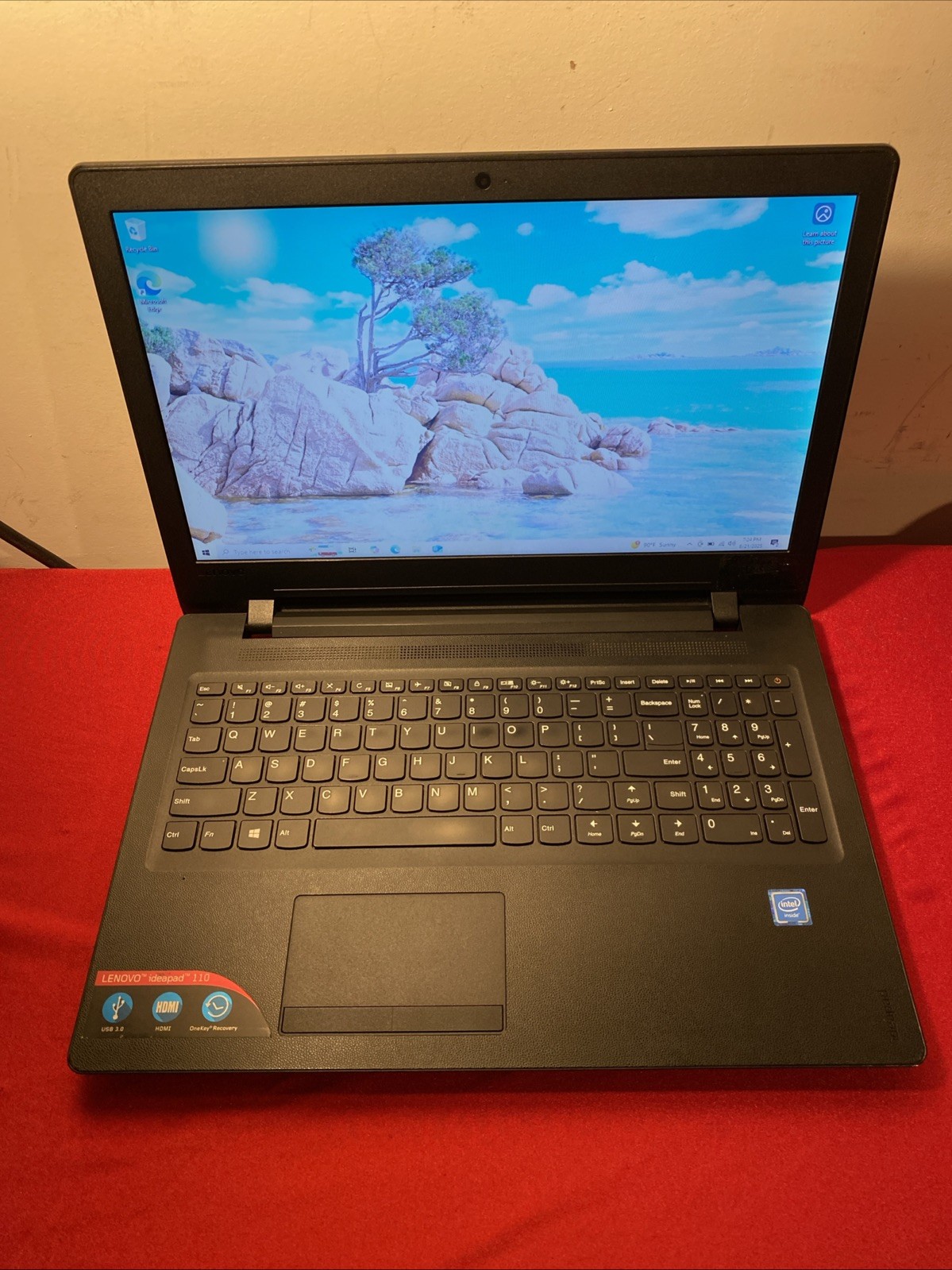 Lenovo ideapad 110-15ibr Intel Celeron N3060 1.60GHZ 4GB 500GB 15.6″ Win11 Home