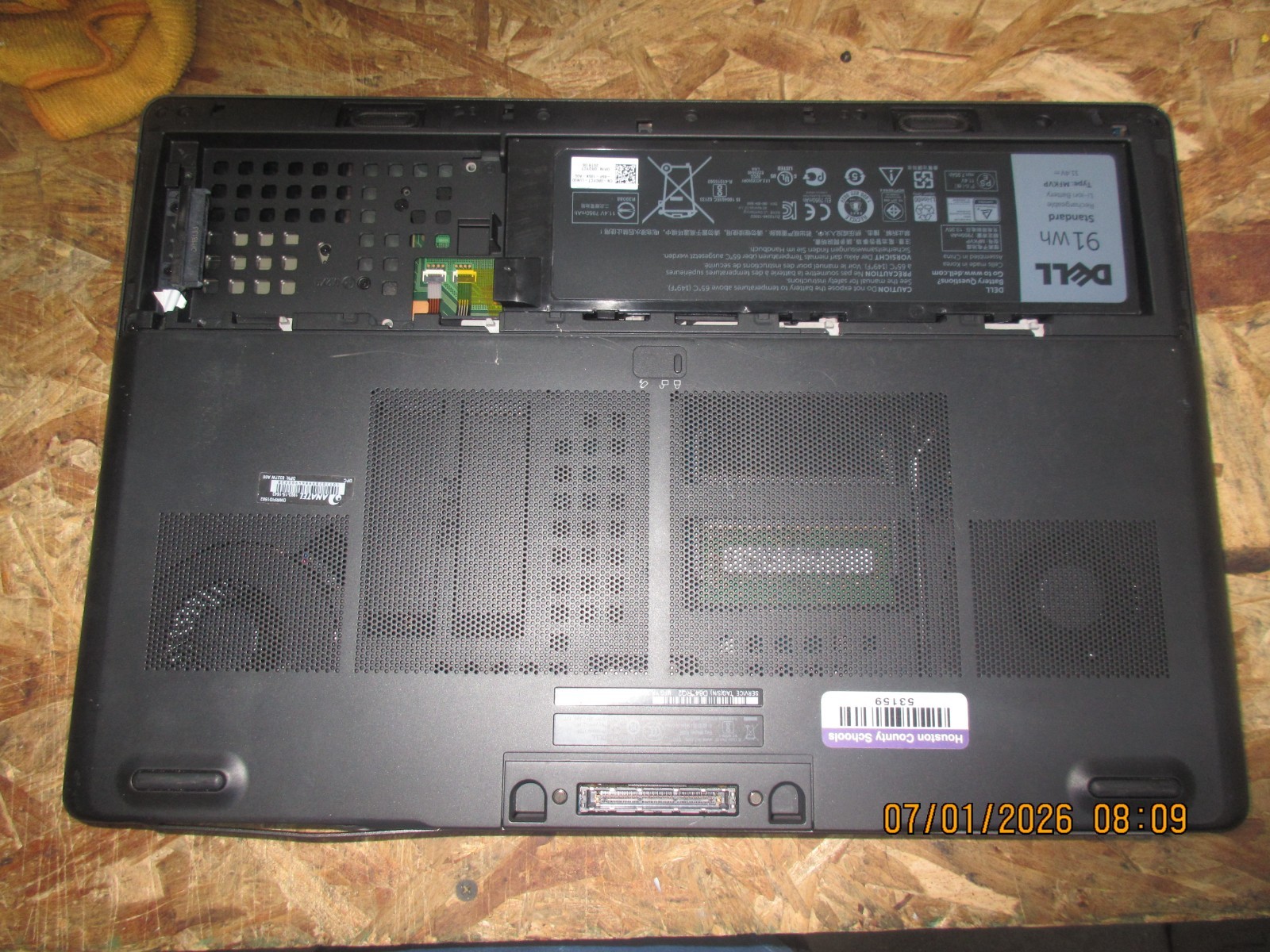 Dell Precision 7720 Intel Core i7-7920HQ @3.10GHz 16GB RAM 256GB SSD Win 10 Pro