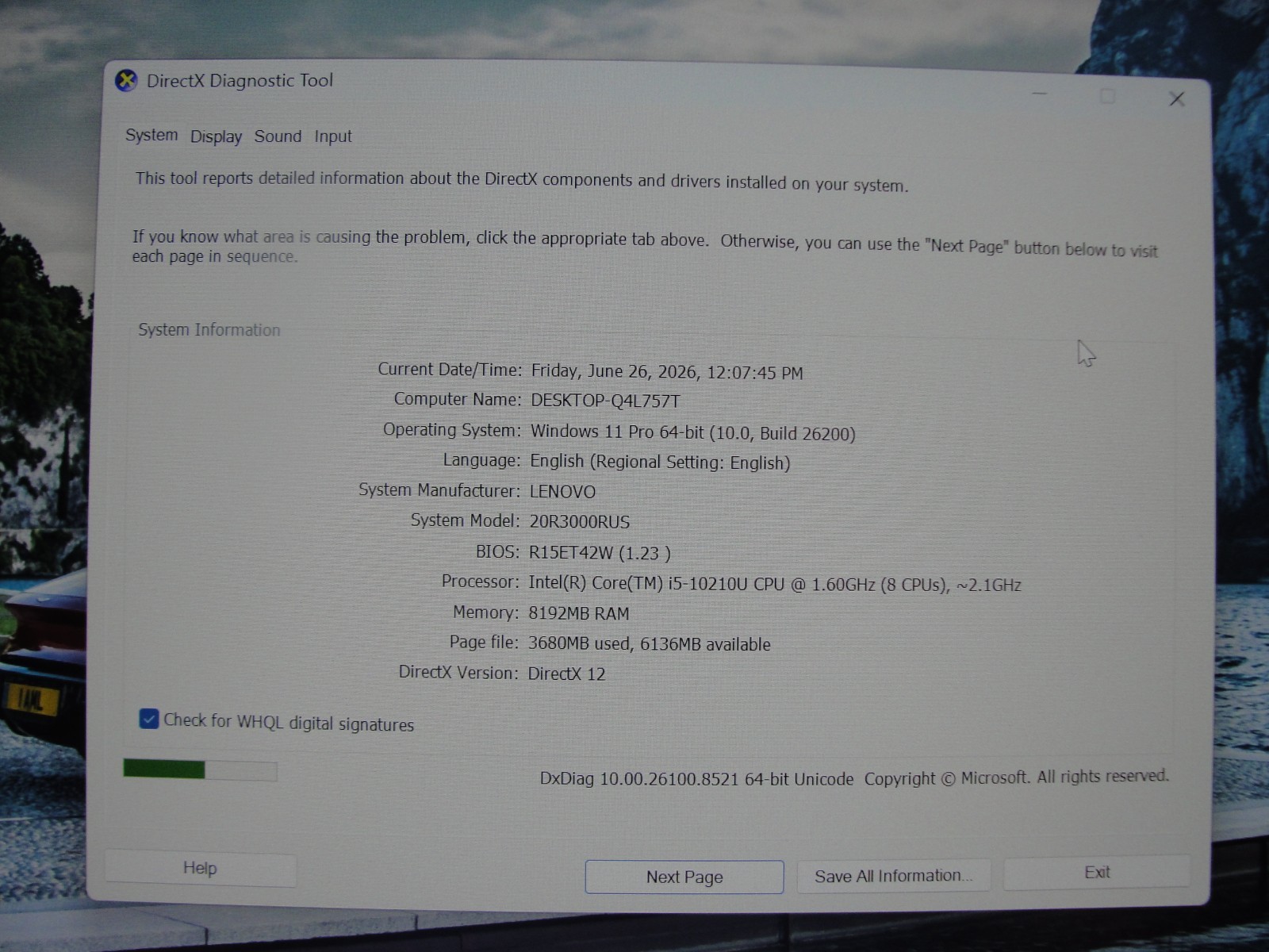 Lenovo ThinkPad L13 13.3″ FHD Touch Intel Core i5-10210U 8GB RAM 256GB SSD+PA