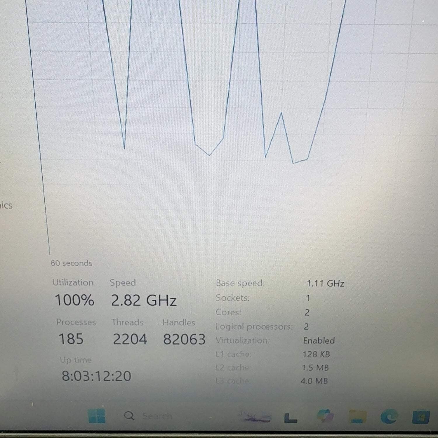 Asus Vivobook 14 E410K 14″ Celeron N4500 1.1GHz 4GB RAM 64GB HDD