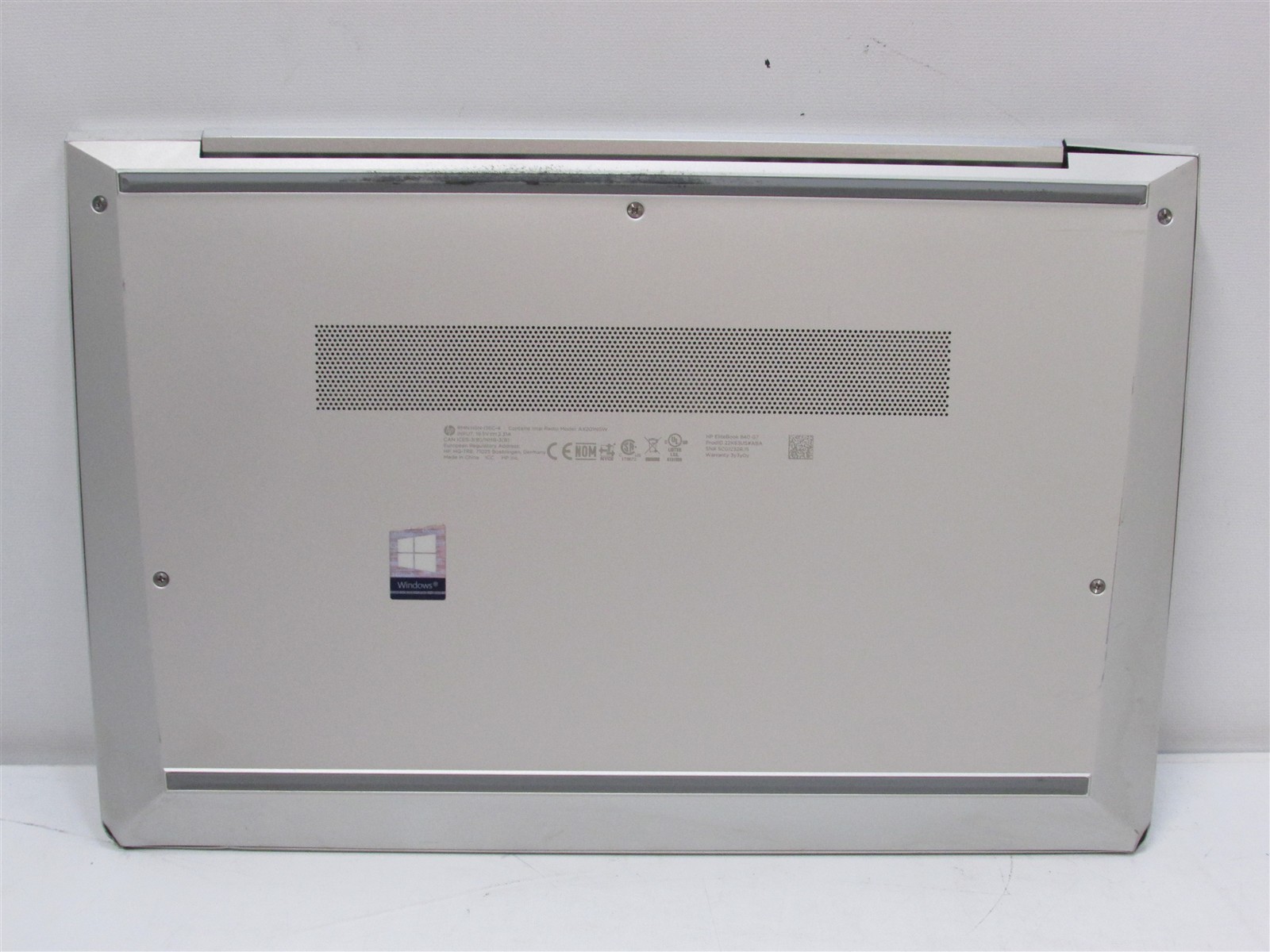 HP Elitebook 840 G7 i5-10310U 1.7GHz 16GB RAM 256GB NVME 14″ W11 Pro Touch DENTS