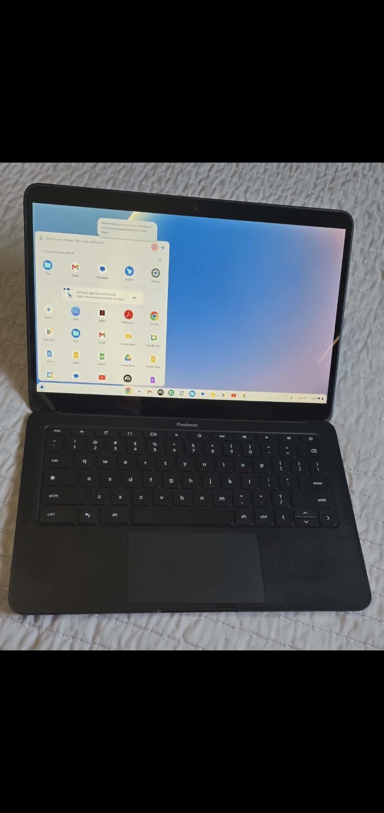 Google Pixelbook 13.3″ | Intel Core m3-8100Y | 8GB RAM | 64GB | Sin cargador