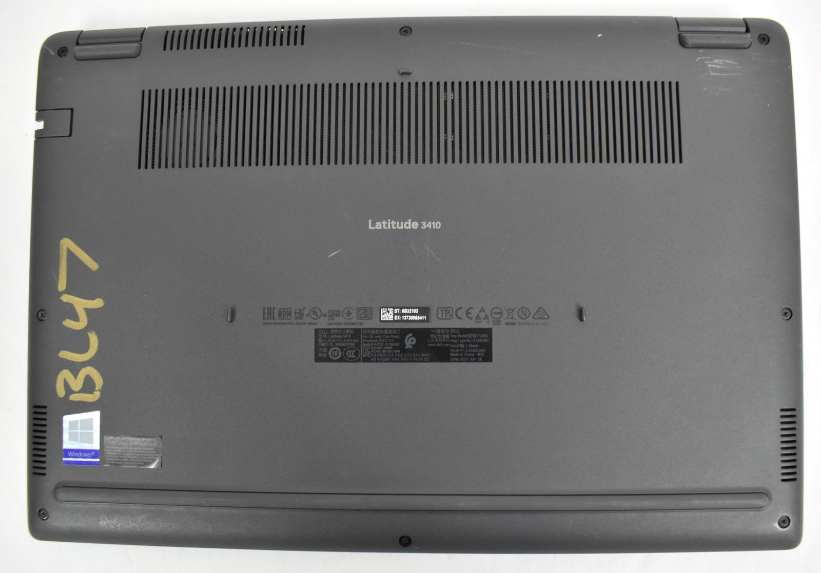 Dell Latitude 3410 Laptop i5-10210U 1.6GHz 16GB 256GB SSD No OS 14″ *See Detail*