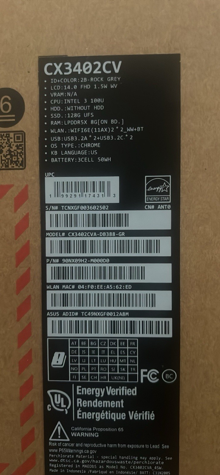 Brand new ASUS Chromebook Plus