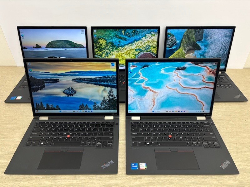 5x Lenovo ThinkPad X13 Yoga Gen 2 Touch i5-1135G7 16GB 256GB SSD Win11Pro Laptop