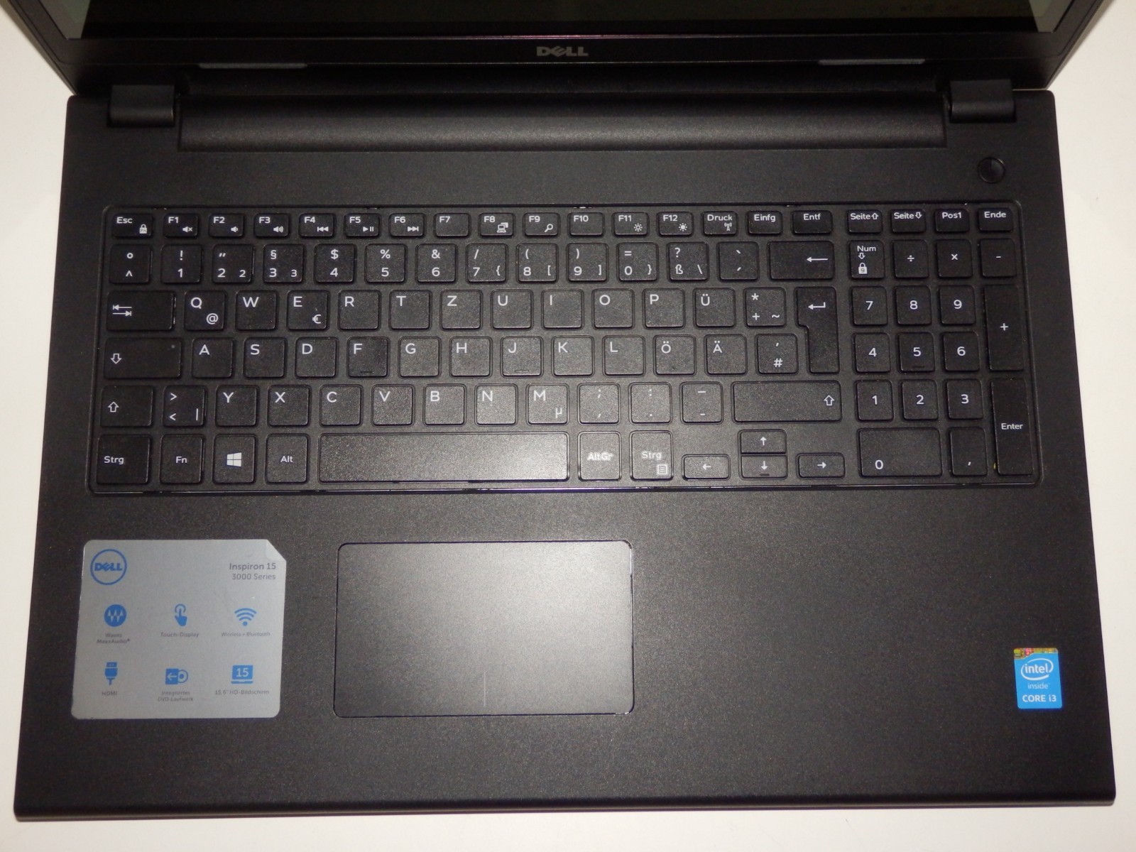 Dell Inspiron 15 3542 – Intel i3-4030U, 4GB Ram 128GB SSD, 15.6″ Touch Screen
