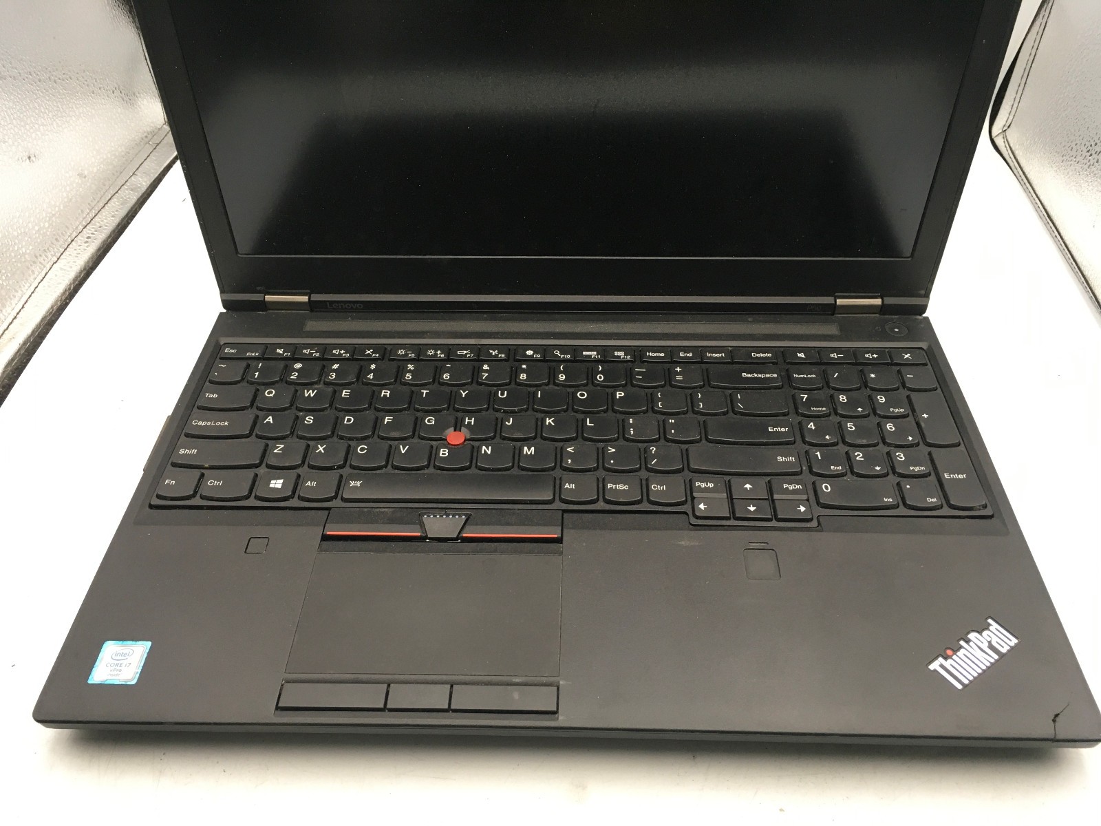 LENOVO THINKPAD P50 – BOOTS TO BIOS/BAD LCD – INTEL I7 6820 – NO RAM -READ- BB