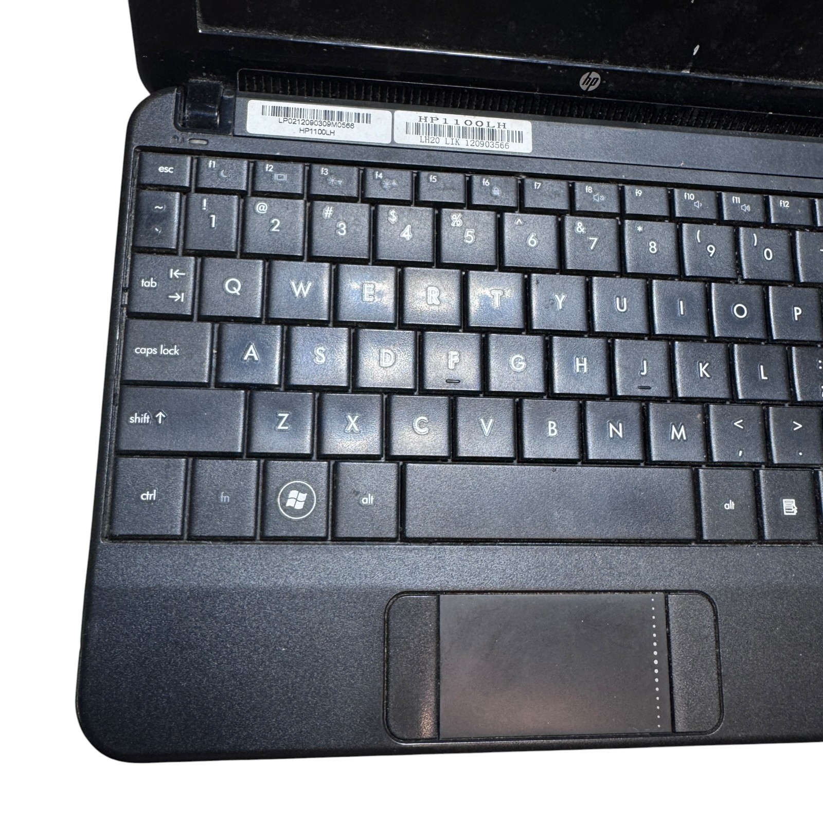 HP Mini Laptop Dark Gray Untested Selling for Parts