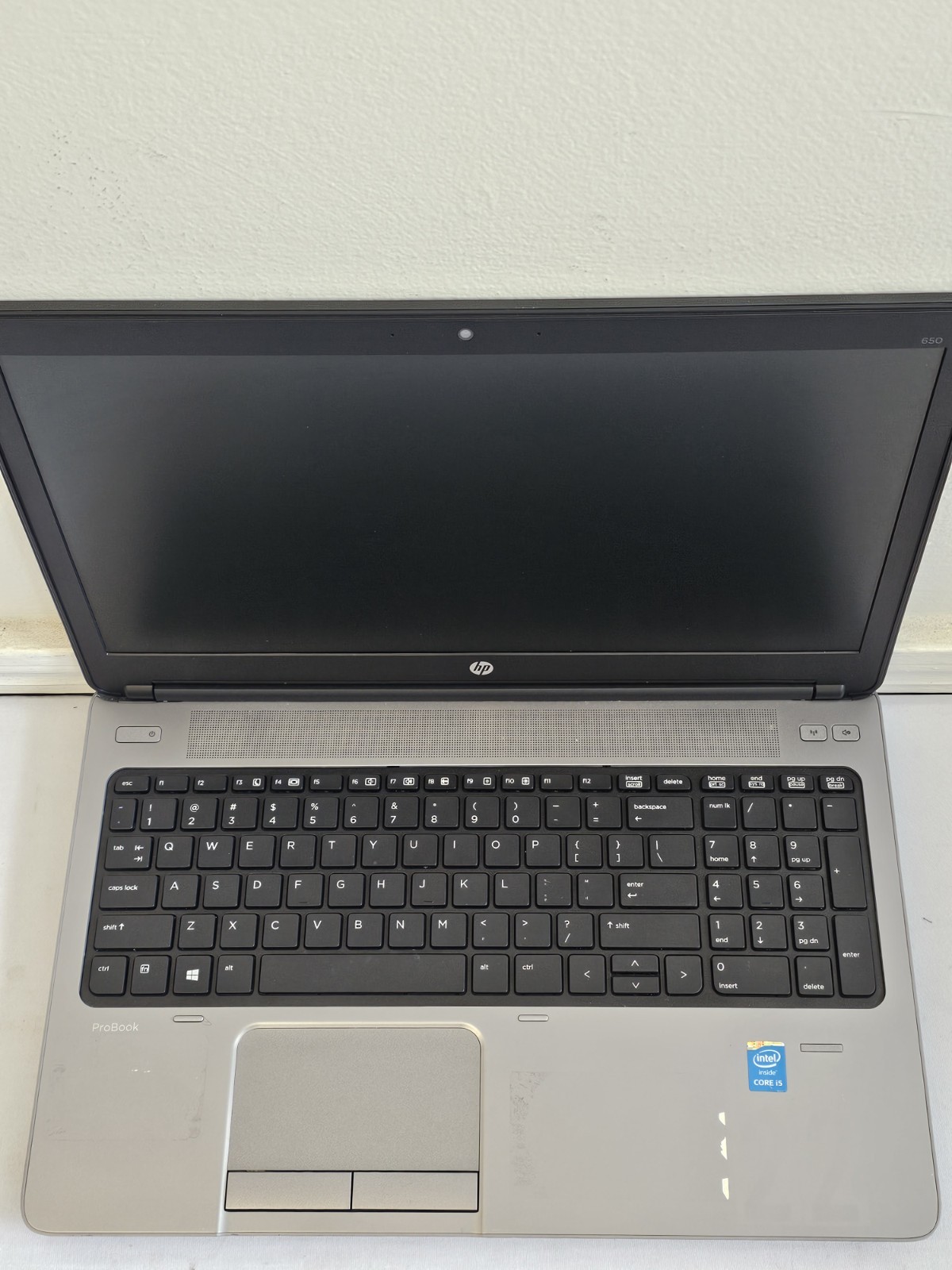 HP ProBook 650 G1 Laptop – Intel i5-4210m – 8GB RAM – 500GB HDD NO BATT – READ