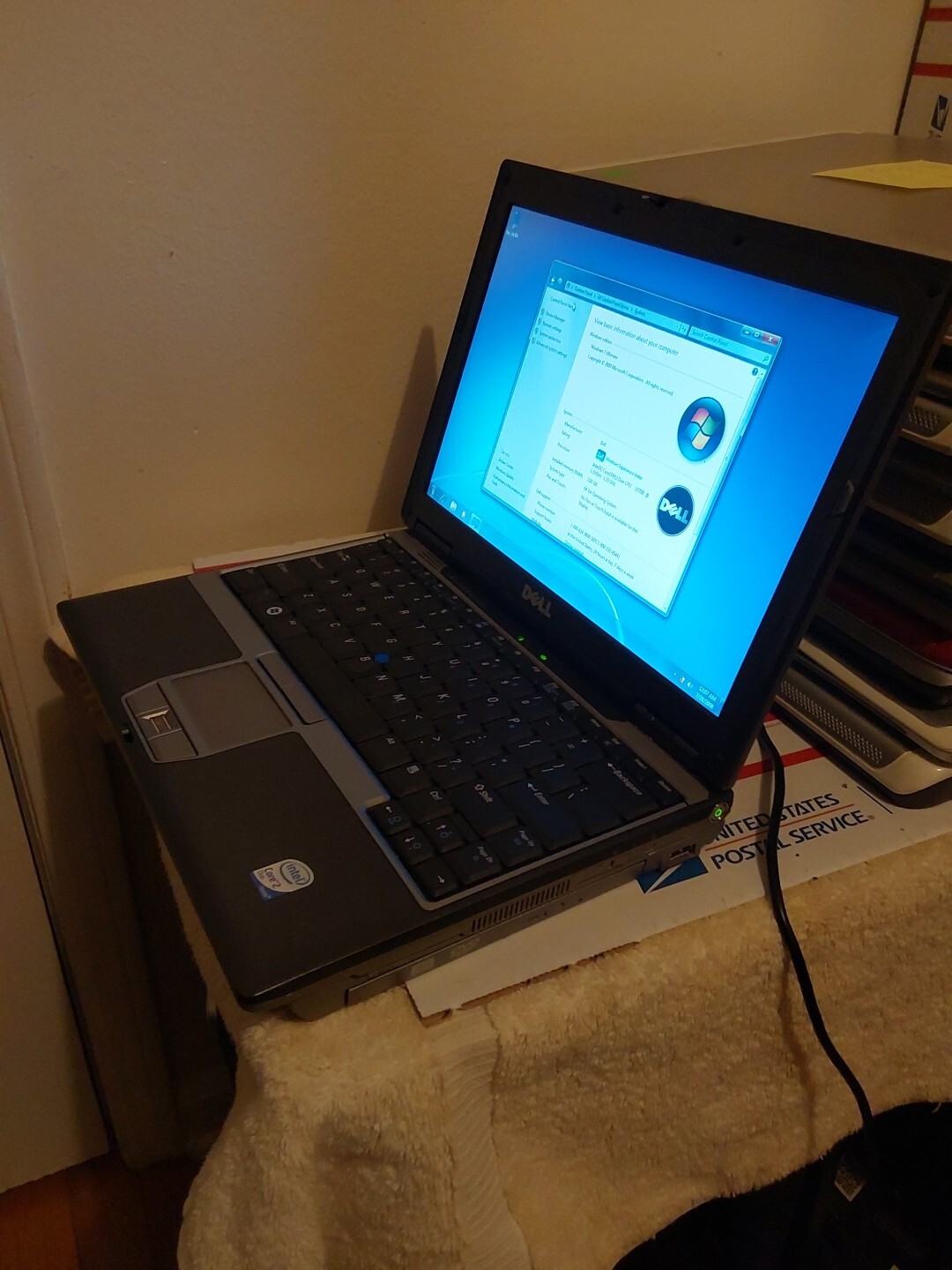 Vintage Dell Latitude D430 12″ Laptop Core 2 Duo 2gb Ram 60GB HDD