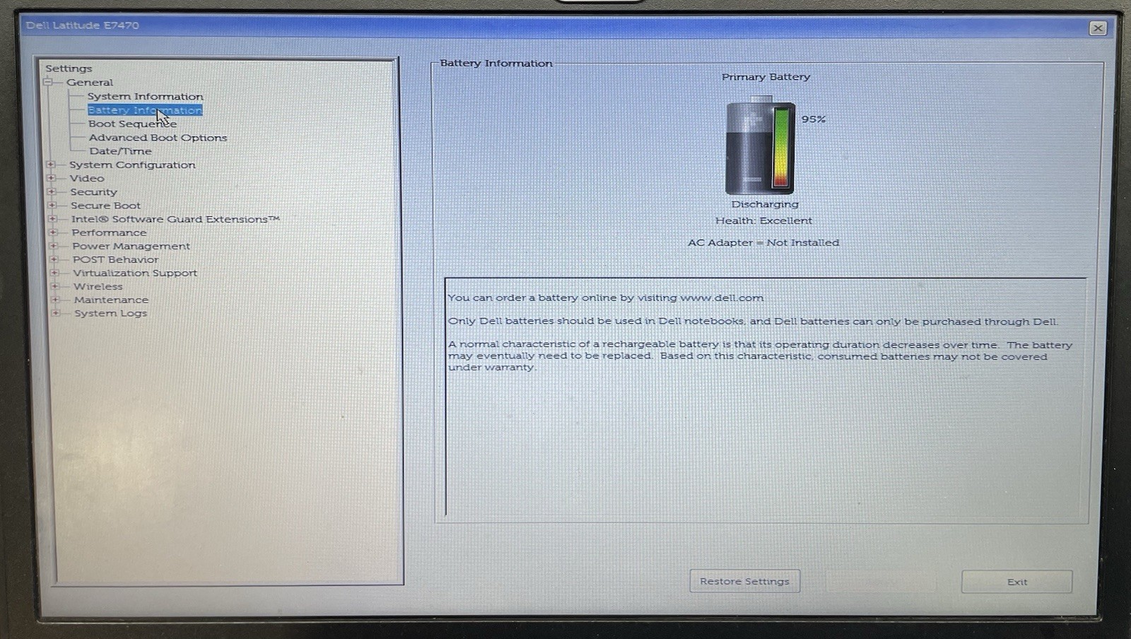Dell Latitude E7470 Intel Core i7-6600U@2.60GHz 8GB Ram NO SSD/HDD/OS