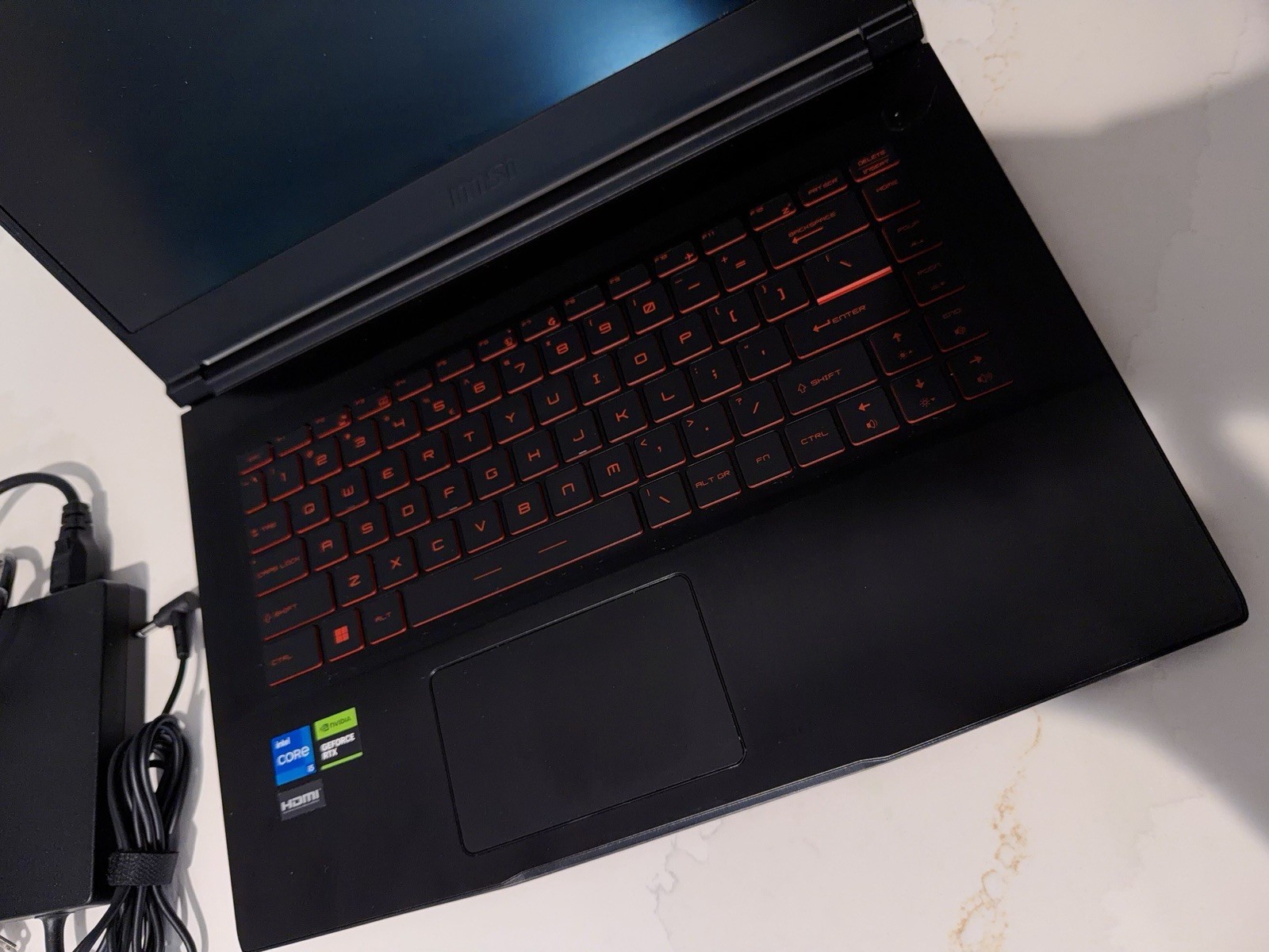 MSI GF63 thin 11UC 15.6″ FHD 144Hz i7-11800H RTX 3050 RAM updated 64GB/512GB