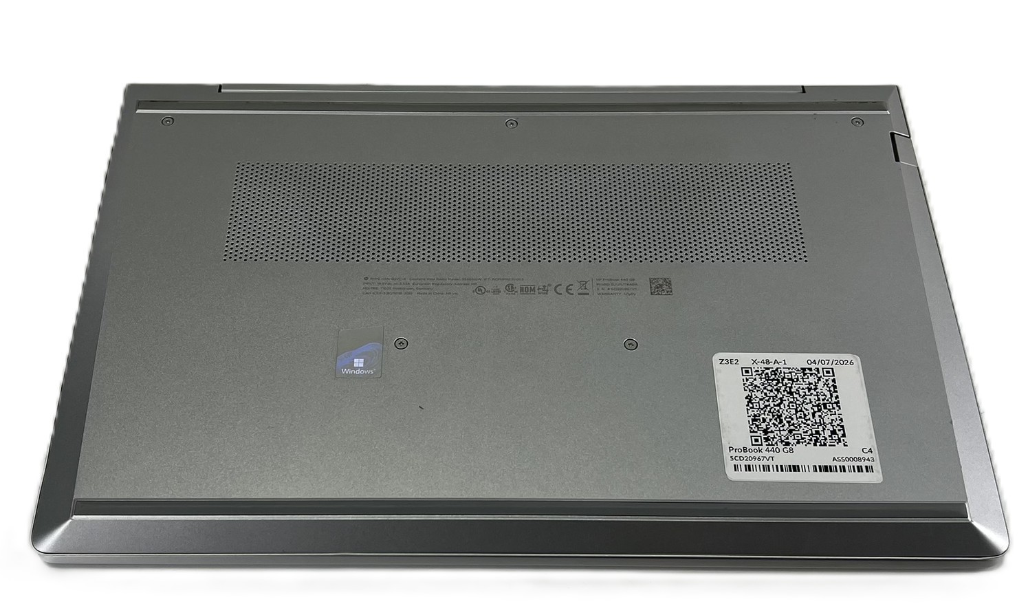 HP ProBook 440 G8 14″ Laptop i5 11th 512GB SSD 16GB RAM Win 11 Pro (Z3E2) C