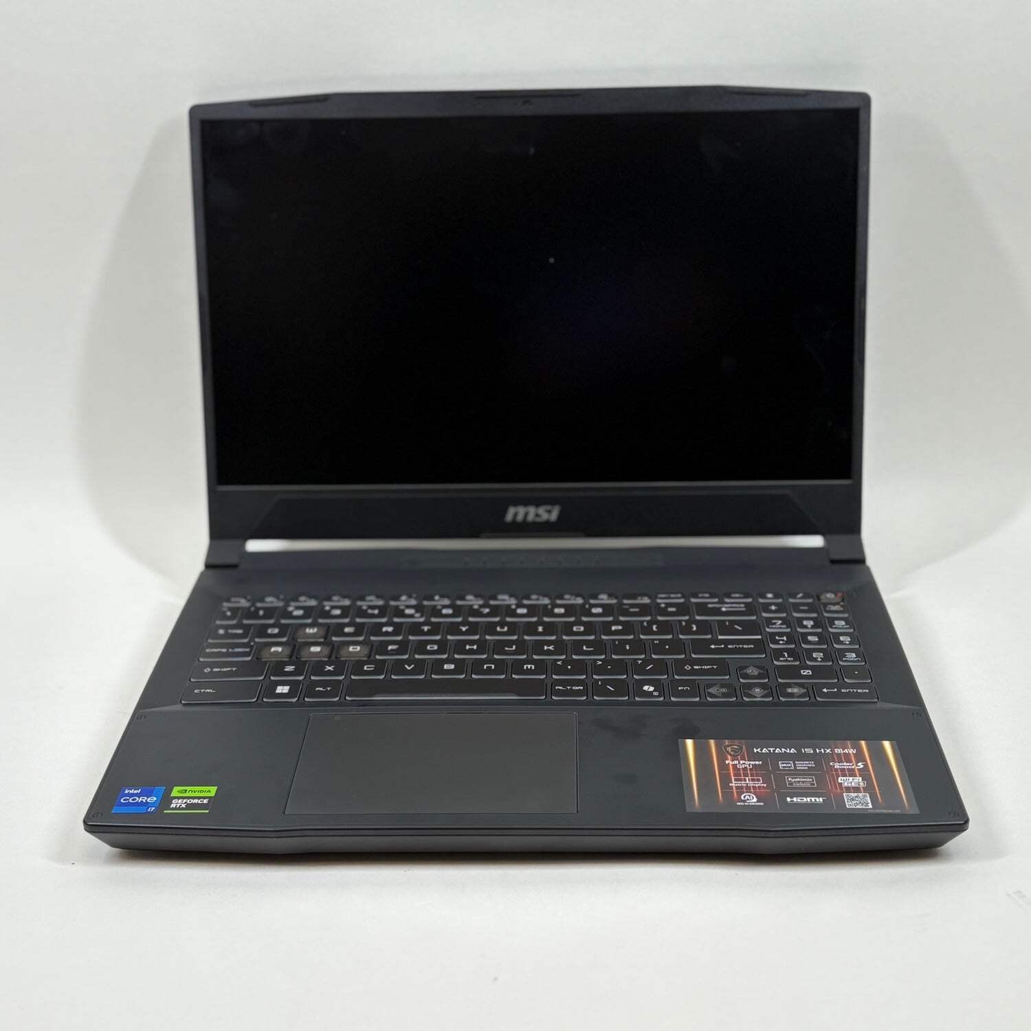 MSI Katana 15 HX 15.6″ i7-14650HX 2.2GHz 16GB RAM 500GB SSD GeForce RTX 5050