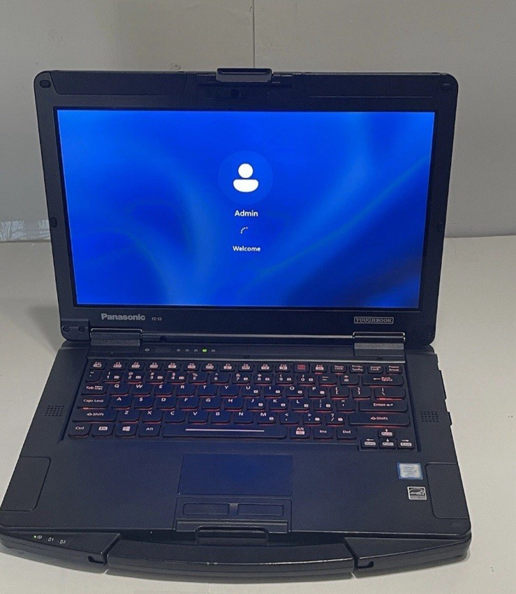 Panasonic Toughbook FZ-55C i5-8365U 16GB 512 GB NVMe Webcam W11 Touch