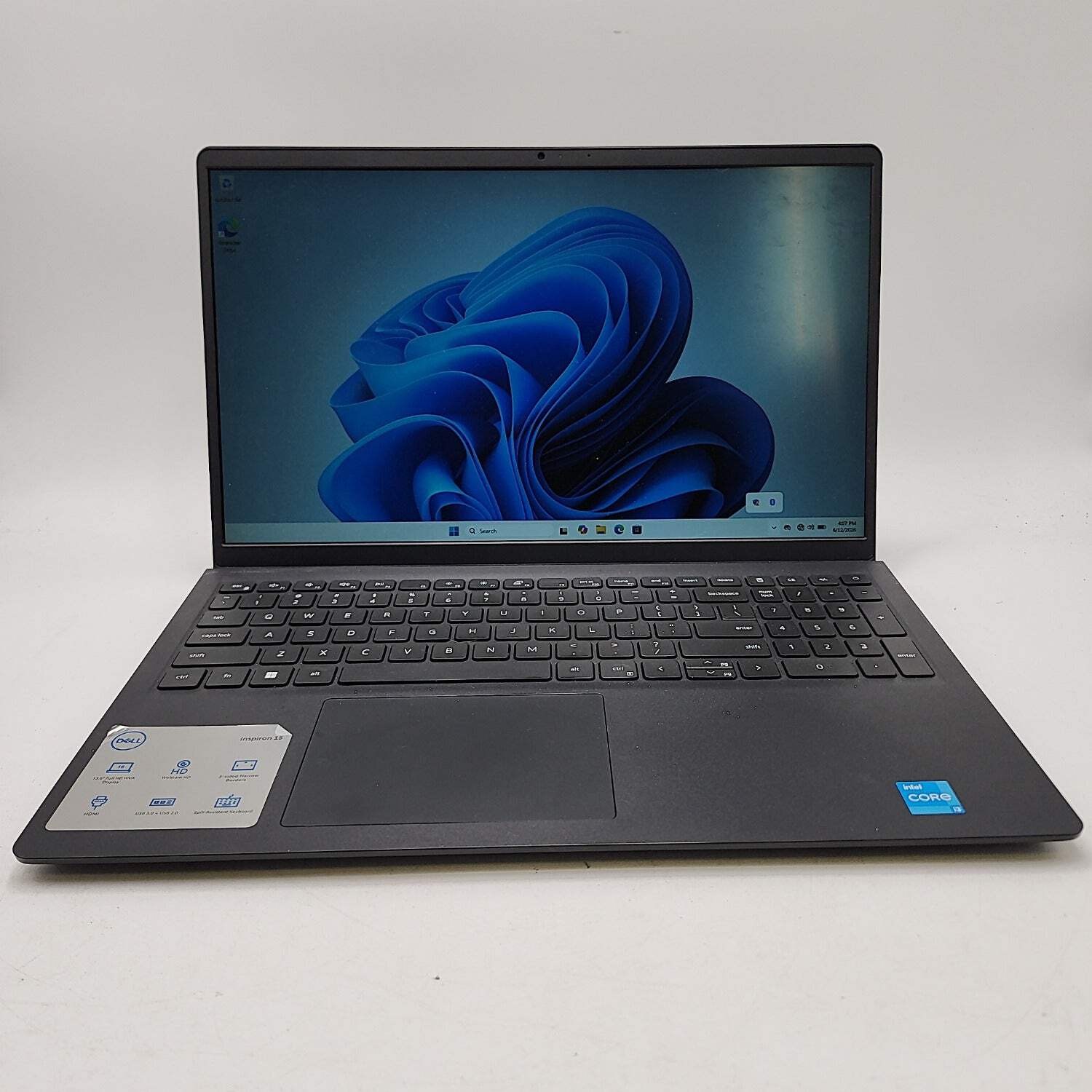 Dell Inspiron 3520 15.6″ i3-1115G4 1.7GHz 8GB RAM 256GB SSD