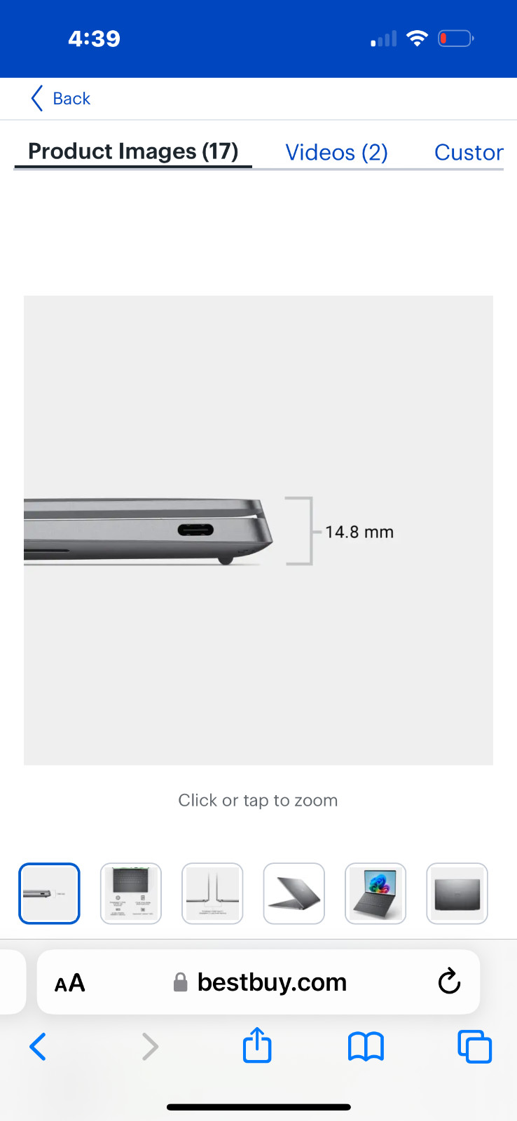Dell – XPS 13 13.4″ OLED Touch Screen Laptop – Snapdragon X Elite Copilot+ PC w
