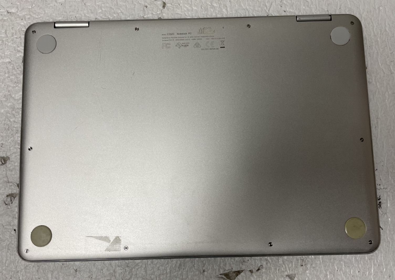 ASUS Chromebook Flip C302C 12.5″ Touchscreen m3-6Y30 @0.90GHz 4GB RAM 64GB eMMC