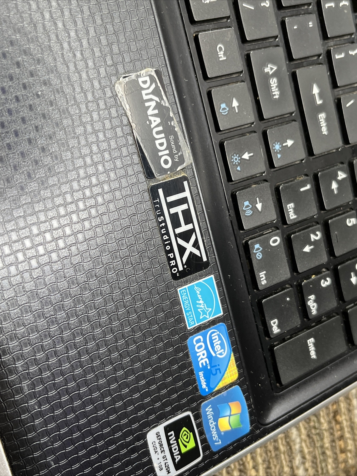 MSI MS-16G4 i5 15.6” Laptop 6GB RAM 250GB HDD Win7 Used 84678