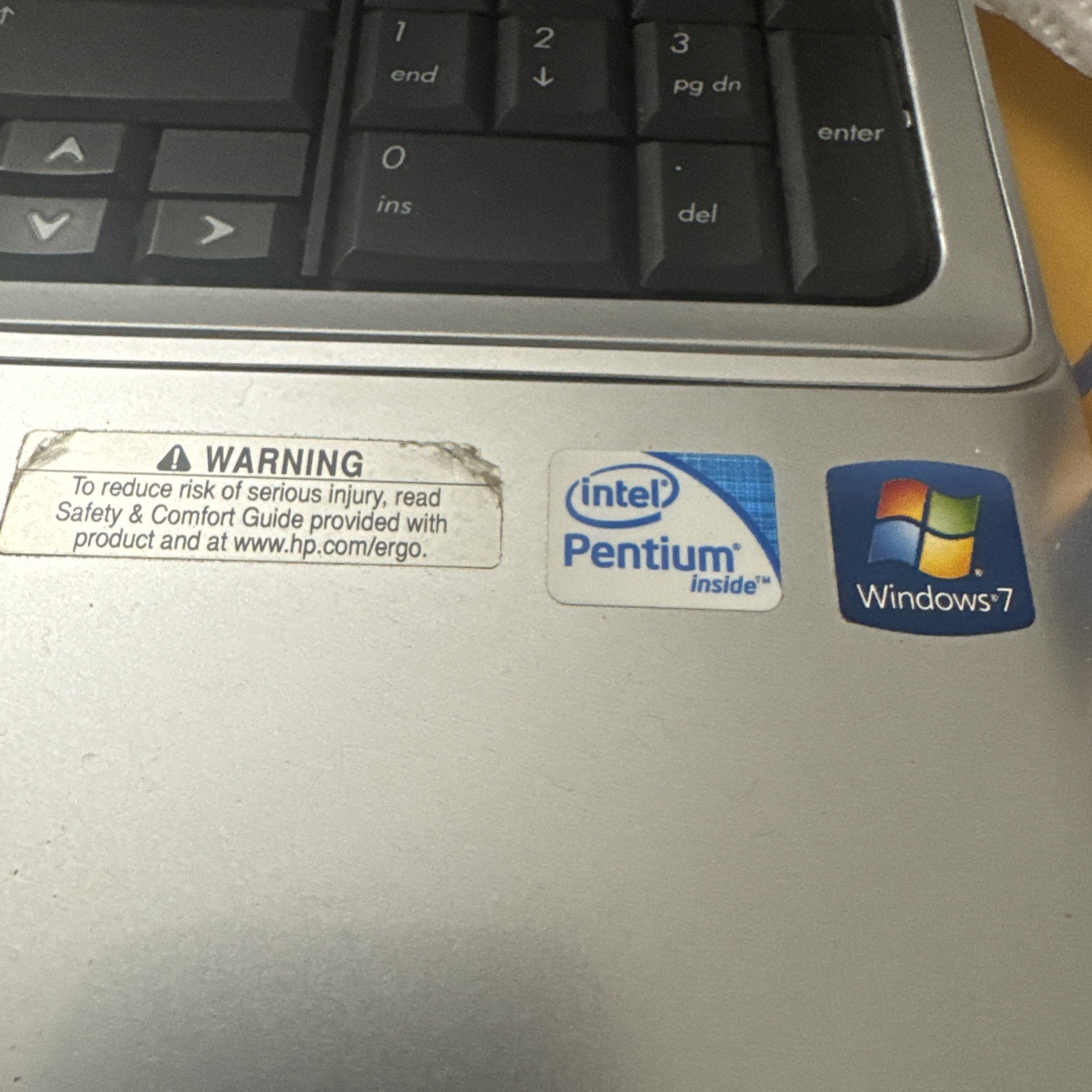 HP G60-635DX NOTEBOOK 15.6in Dual T4300 WITH UP TO 1309MB