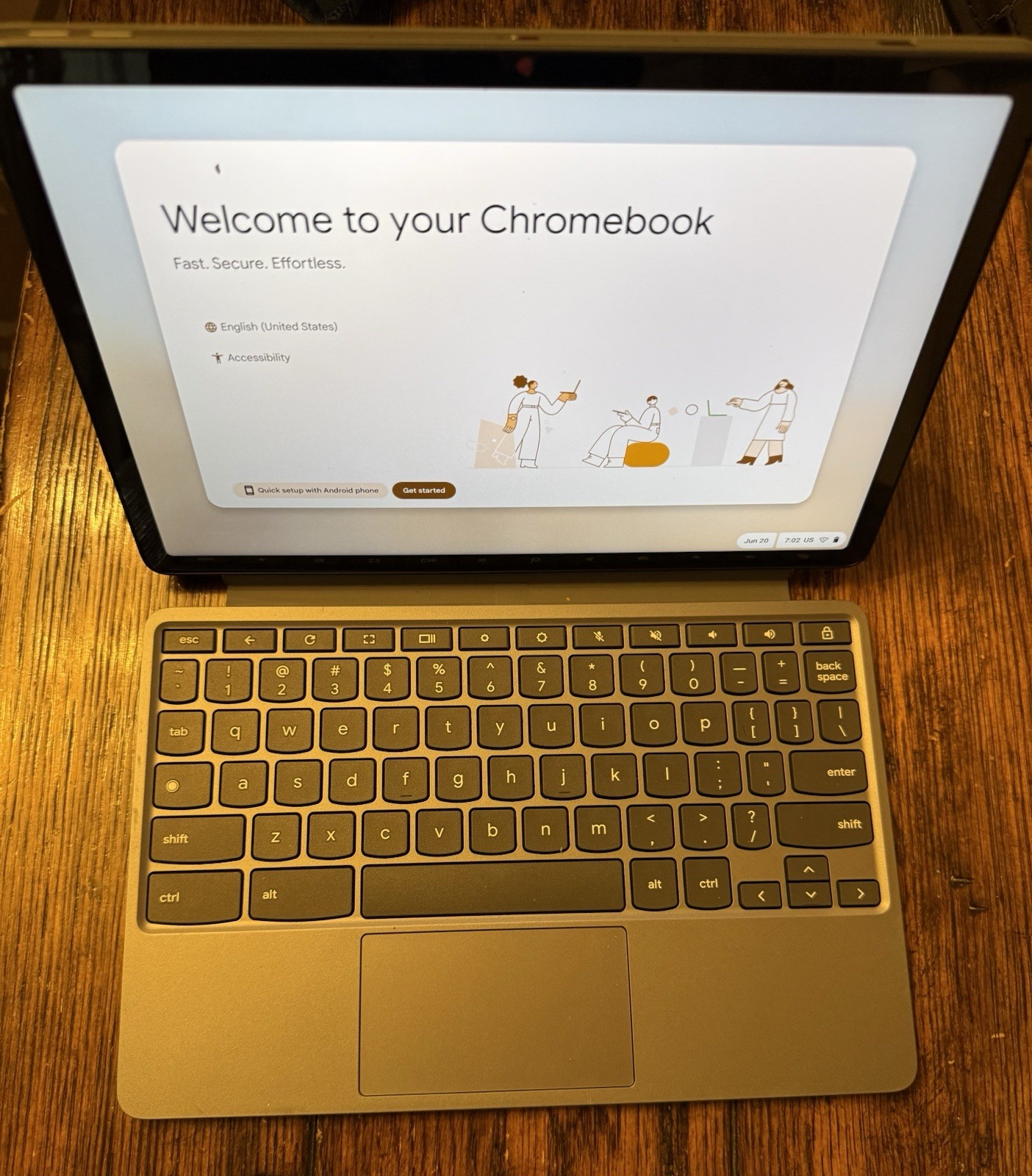 Lenovo Chromebook Duet 11M889 Chromebook 11″ Mediatek Octa-Core 4GB 128GB eMMC