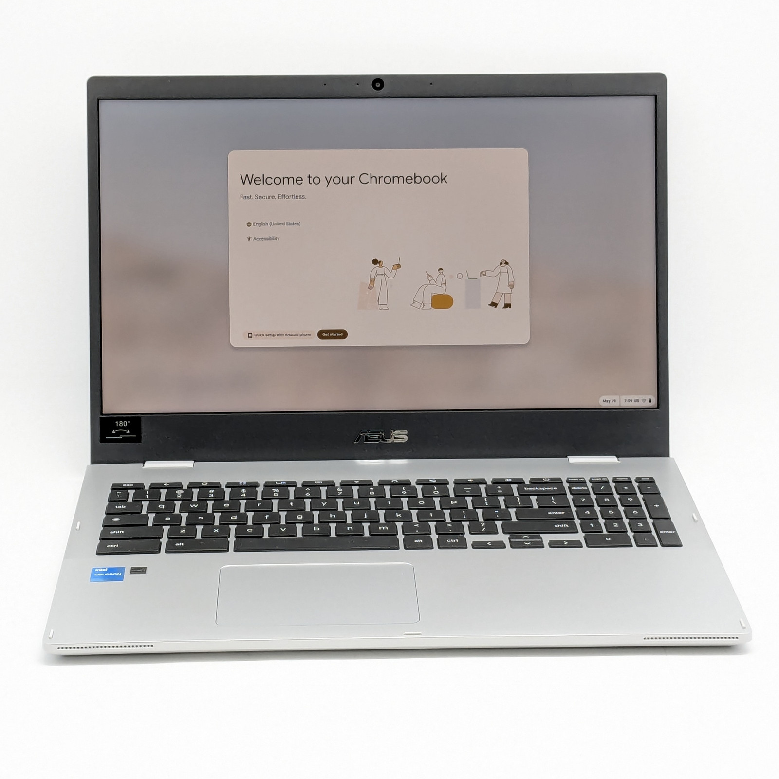ASUS Chromebook CX1 15.6″ Intel Celeron N4500 4GB DDR4 64GB eMMC ChromeOS