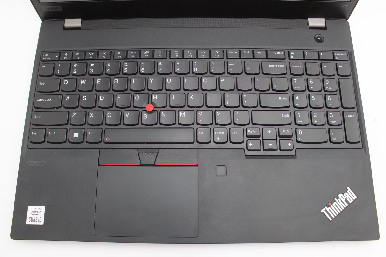 Lenovo ThinkPad T15 Gen 1 Used 15.5″ i5-10210U, 256GB NVMe, 8GB RAM