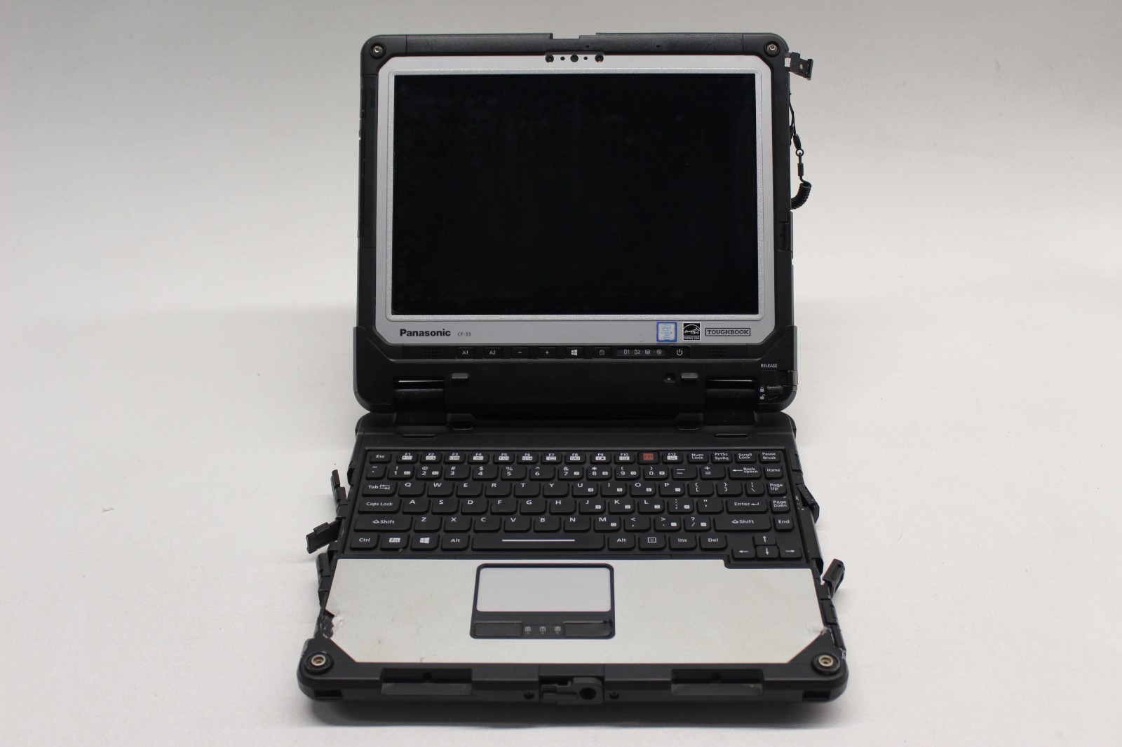 Panasonic Toughbook CF-33 I5-7300U 256M.2-8GB DDR3 Win10P-NO PWR Adapt-C-Descr