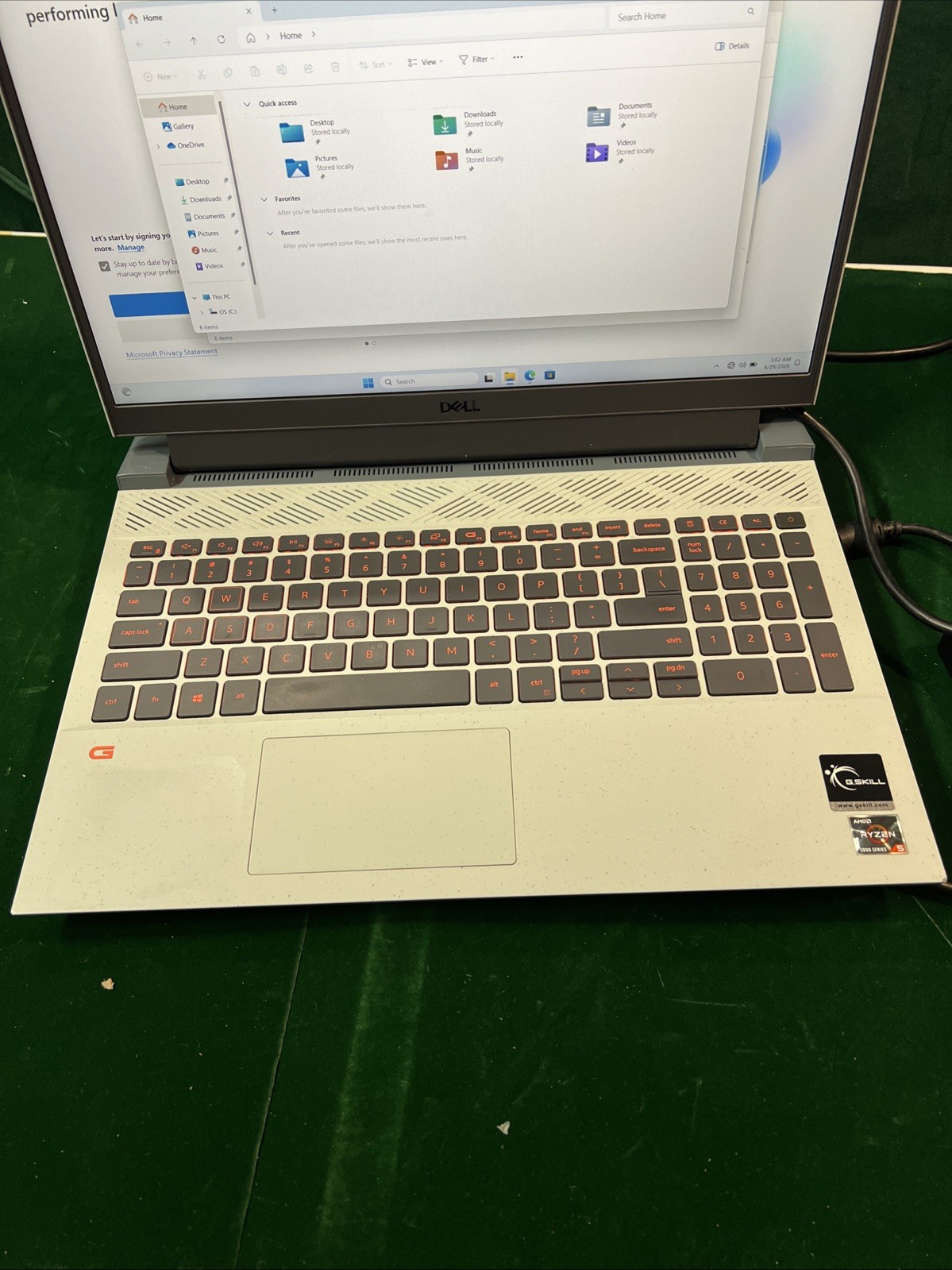 Dell G15 5515 Gaming Laptop Ryzen 5 5600H 32GB RAM 512GB SSD RTX 3050