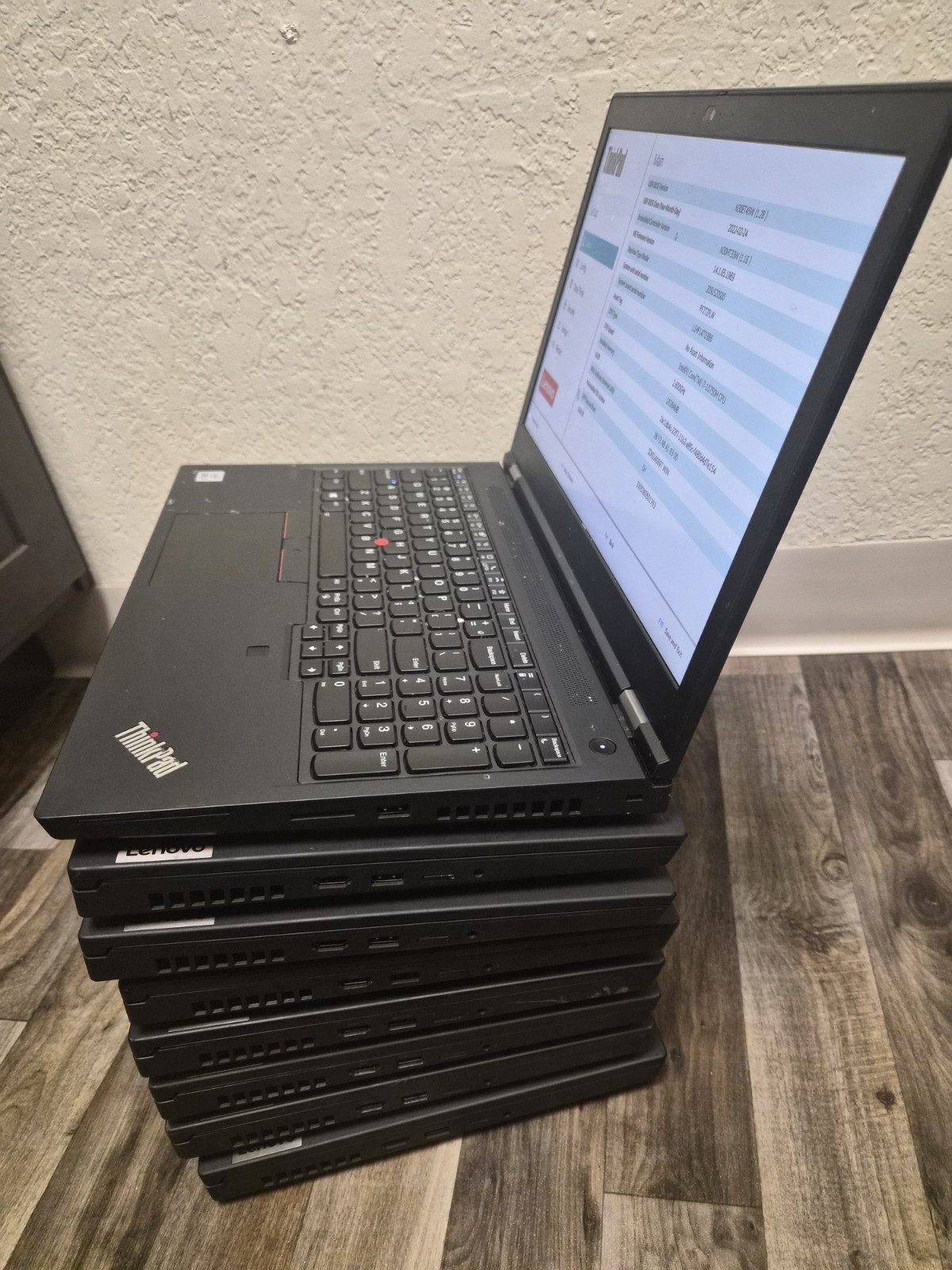 Lenovo ThinkPad P15 Gen 1 Core i7 10th Gen, 16GB Ram No SSD