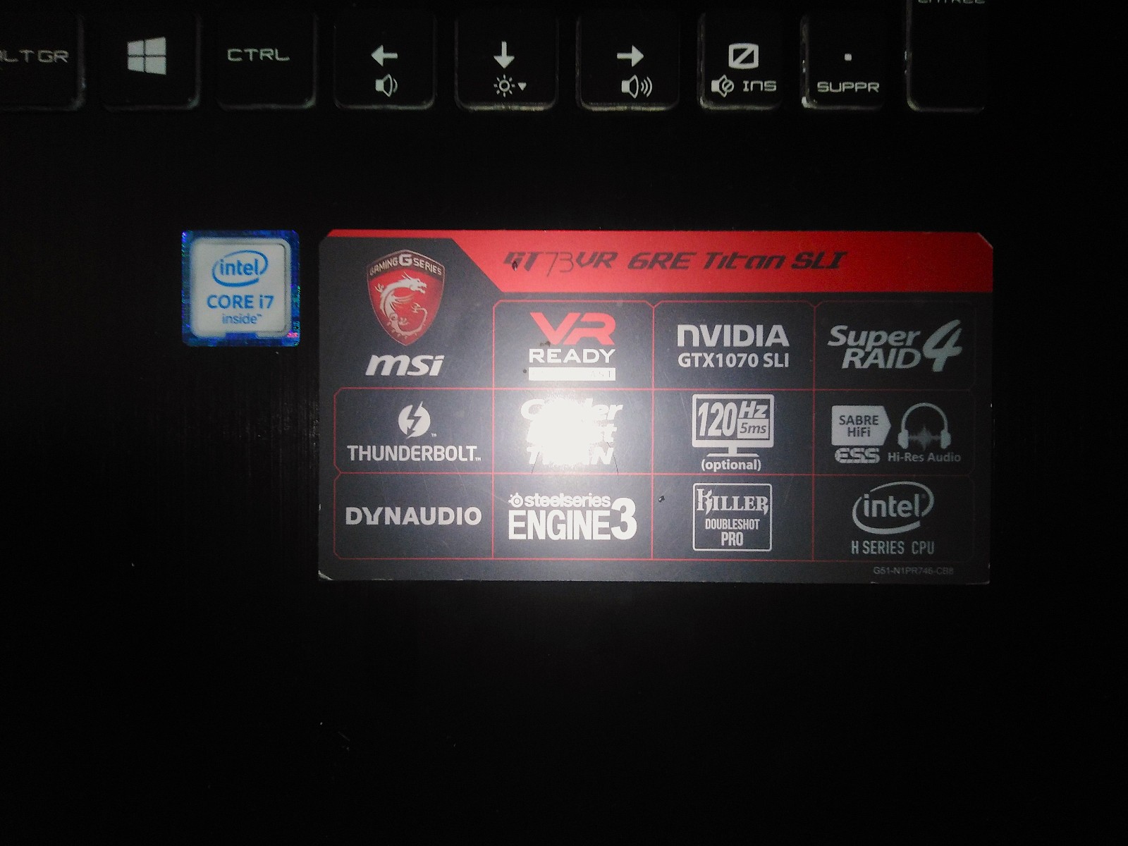 MSI GT73VR Titan SLI Laptop | Dual GTX 1070 MXM | 32Gb RAM