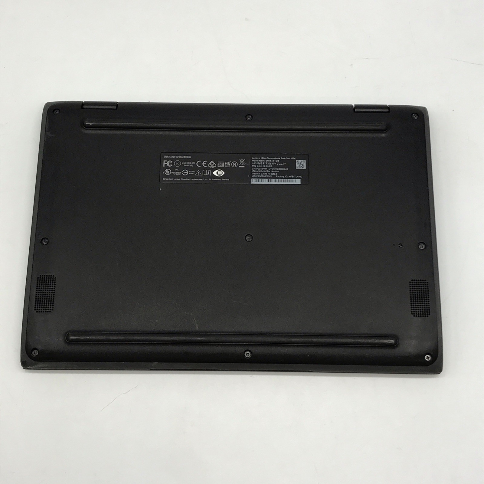 Lenovo 100e Chromebook 2nd Gen MTK 81QB