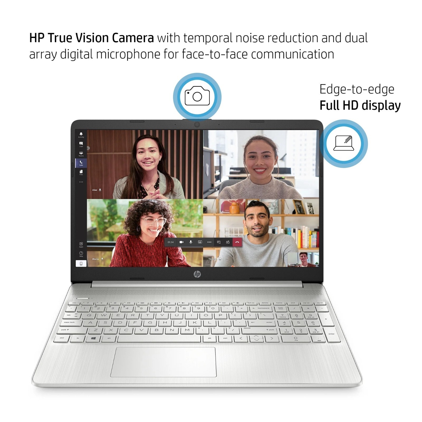HP 2024 Newest Laptop 15.6″ FHD 4-core Intel i5-1135G7 Upto 32GB RAM & 2TB SSD