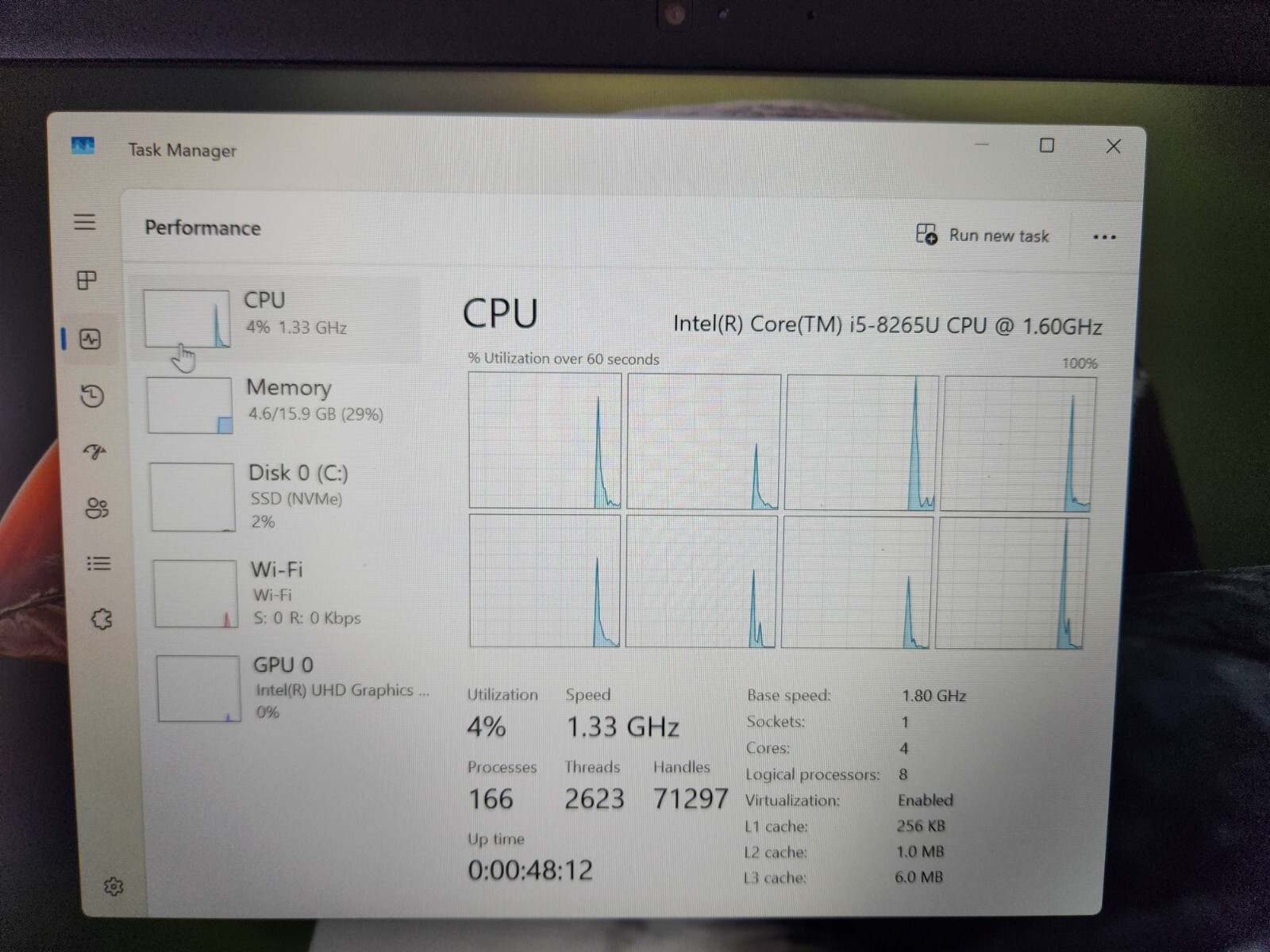 Dell Latitude 3400 Intel Core i-5 – 14″ Laptop 256GB NVMe SSD 16GB RAM 1080 HDMI