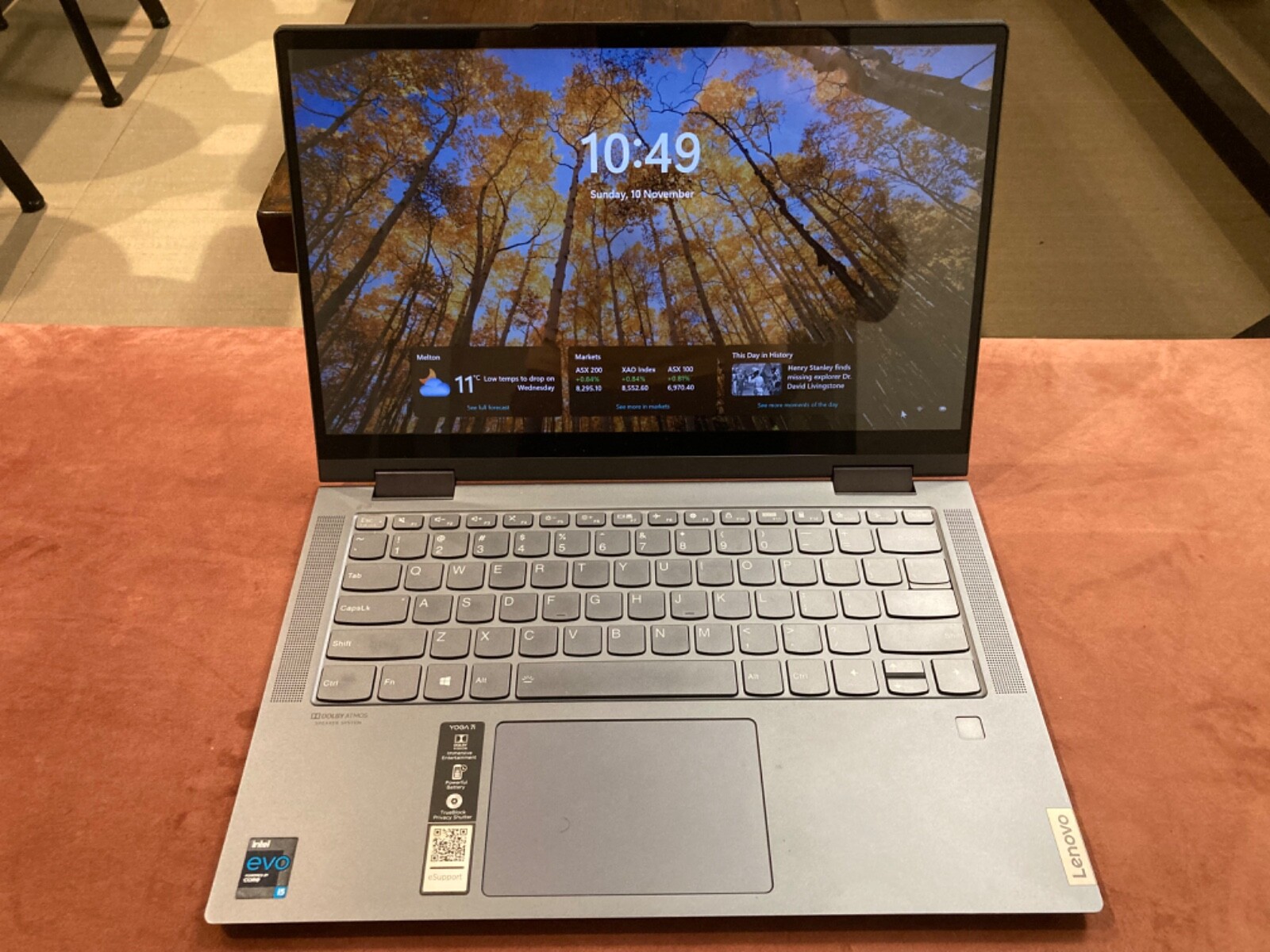 Lenovo YOGA 7i 14ITL5, I5-1135G7 2.4GHZ, 8GB RAM 512GB SSD,14″ Windows 11, Touch