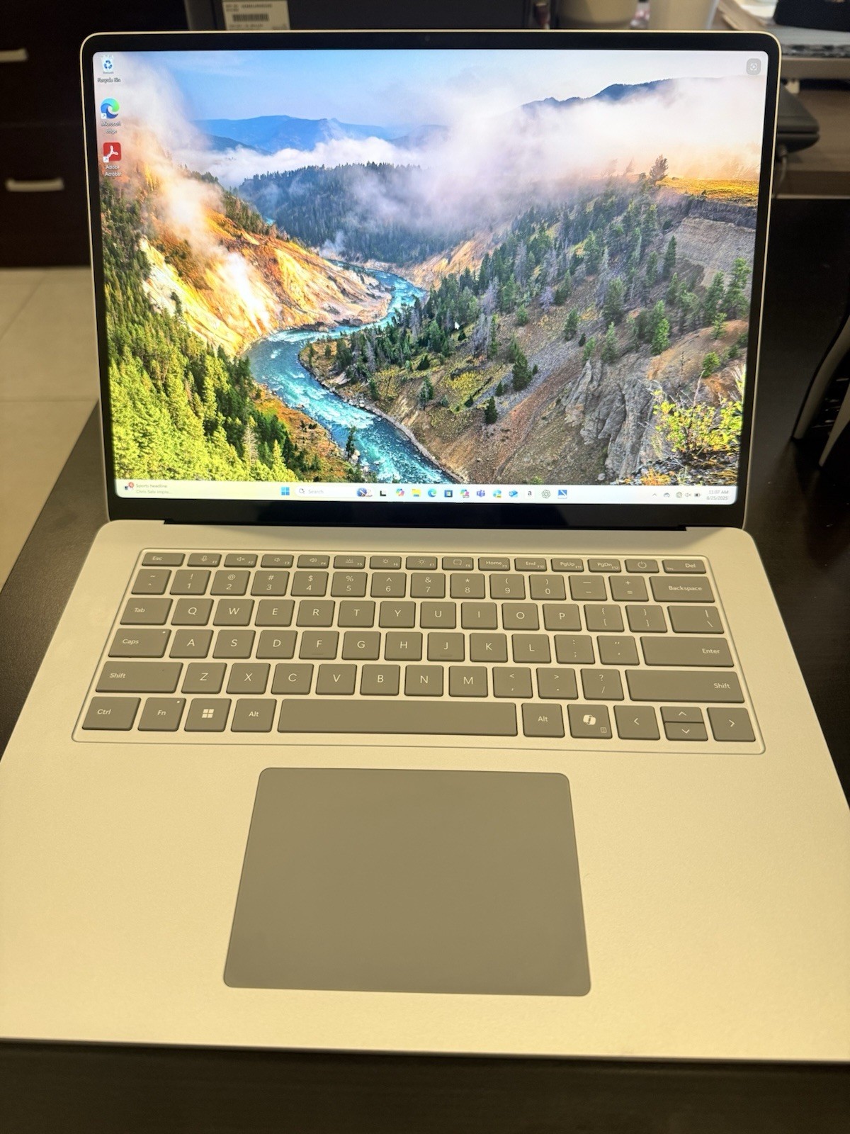 Microsoft Surface Laptop 15″ Copilot+ PC Snapdragon X Elite 16GB 256GB Platinum