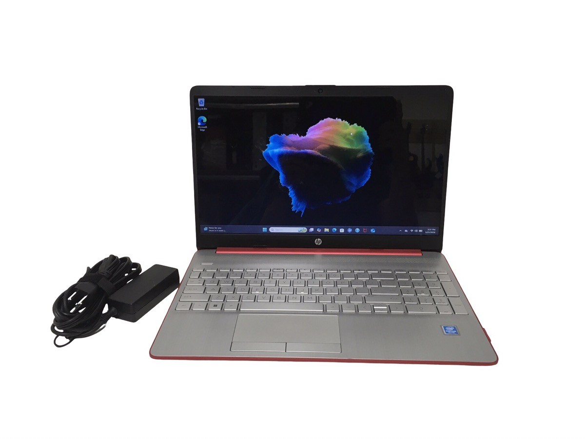 P 15-DW0083WM 15.6″ LAPTOP INTEL PENTIUM R 4GB RAM 128GB SSD RED WIN (EPJ033498)