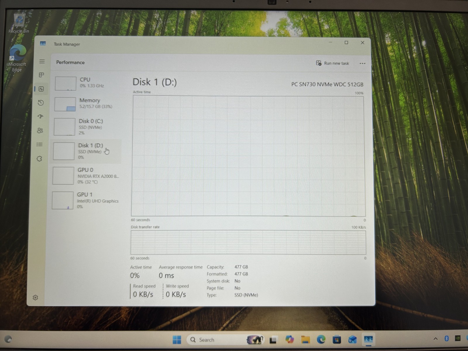 Dell Precision 7670 16″ Core i7-12850HX 16GB RAM 1TB NVMe NVIDIA RTX 2000 Win 11