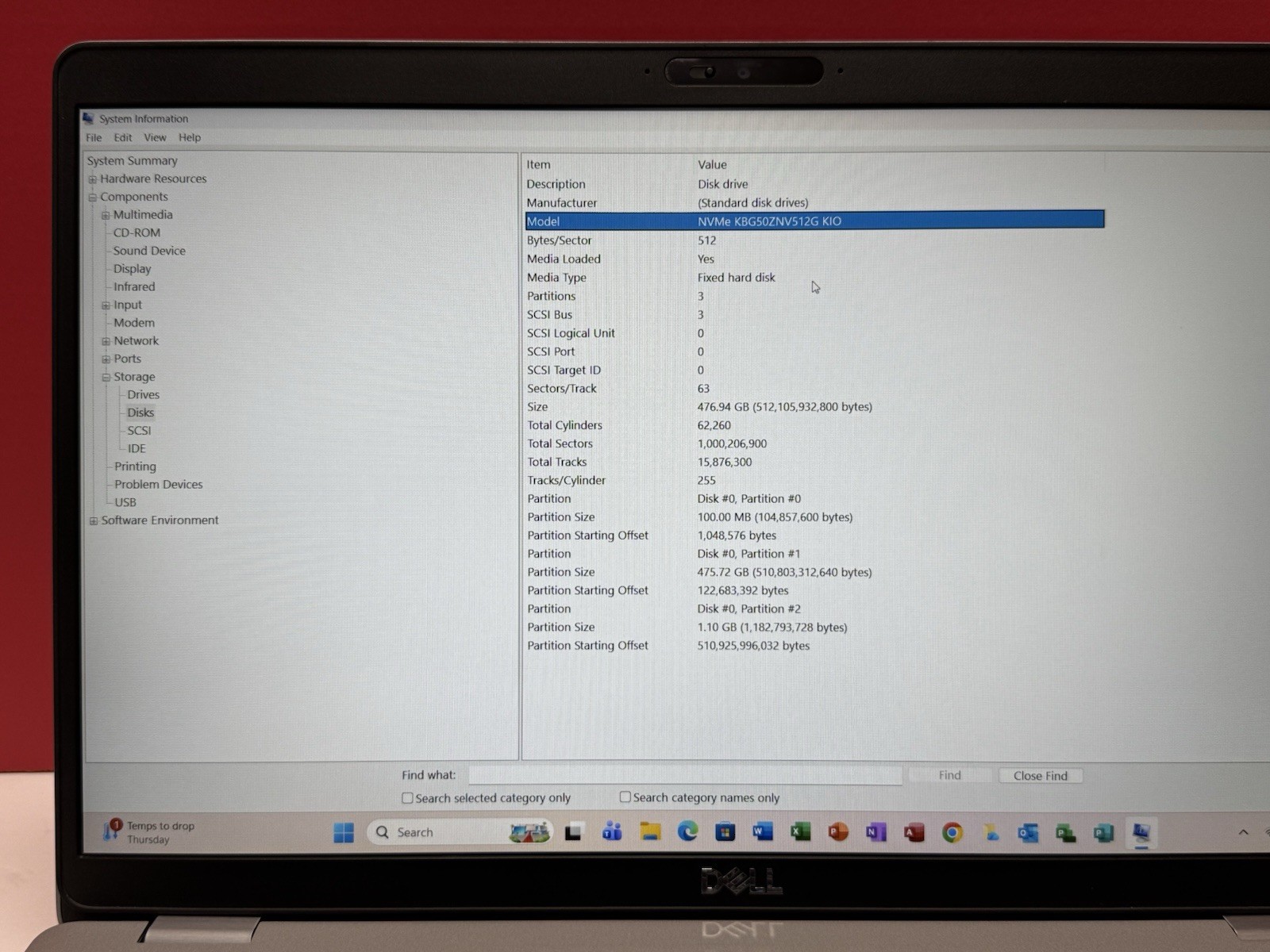 Dell Latitude 5510 15.6″ i5-10310U 1.7GHz 16GB RAM 512GB SSD WIN11P, Silver
