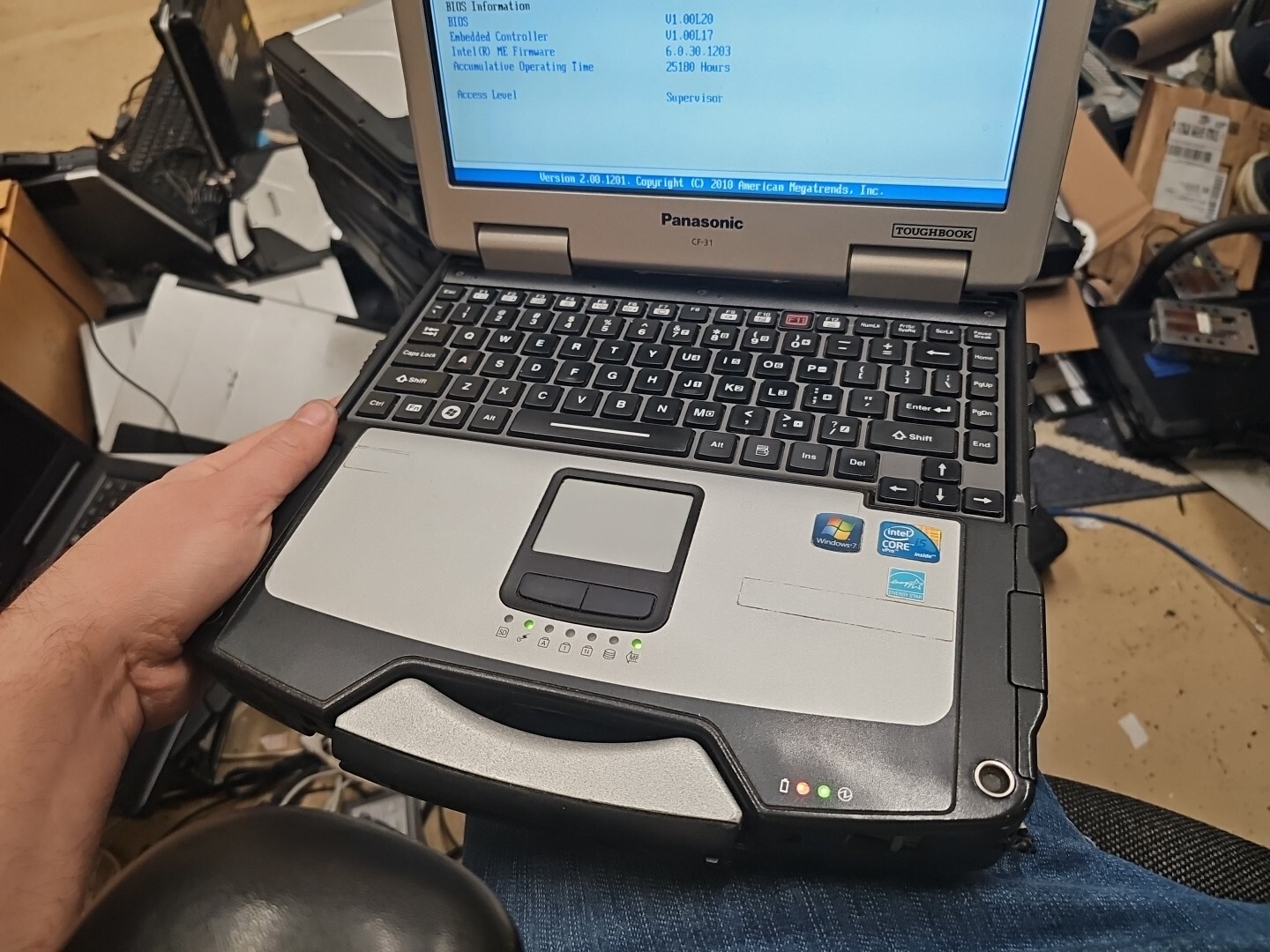 Panasonic Toughbook CF-31 MK-1 i5 520M @ 2.40GHz 8GB RAM DDR3 ( 25180HRS)