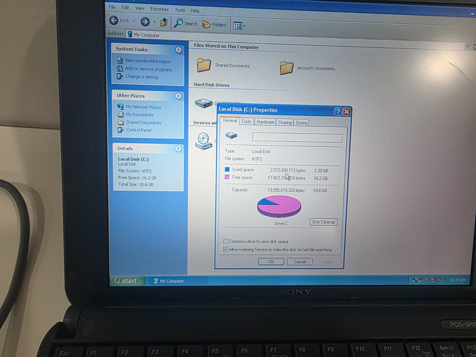 Sony Vaio PCG-SRX77P Notebook Computer Legacy Vintage Laptop Netbook Accessories