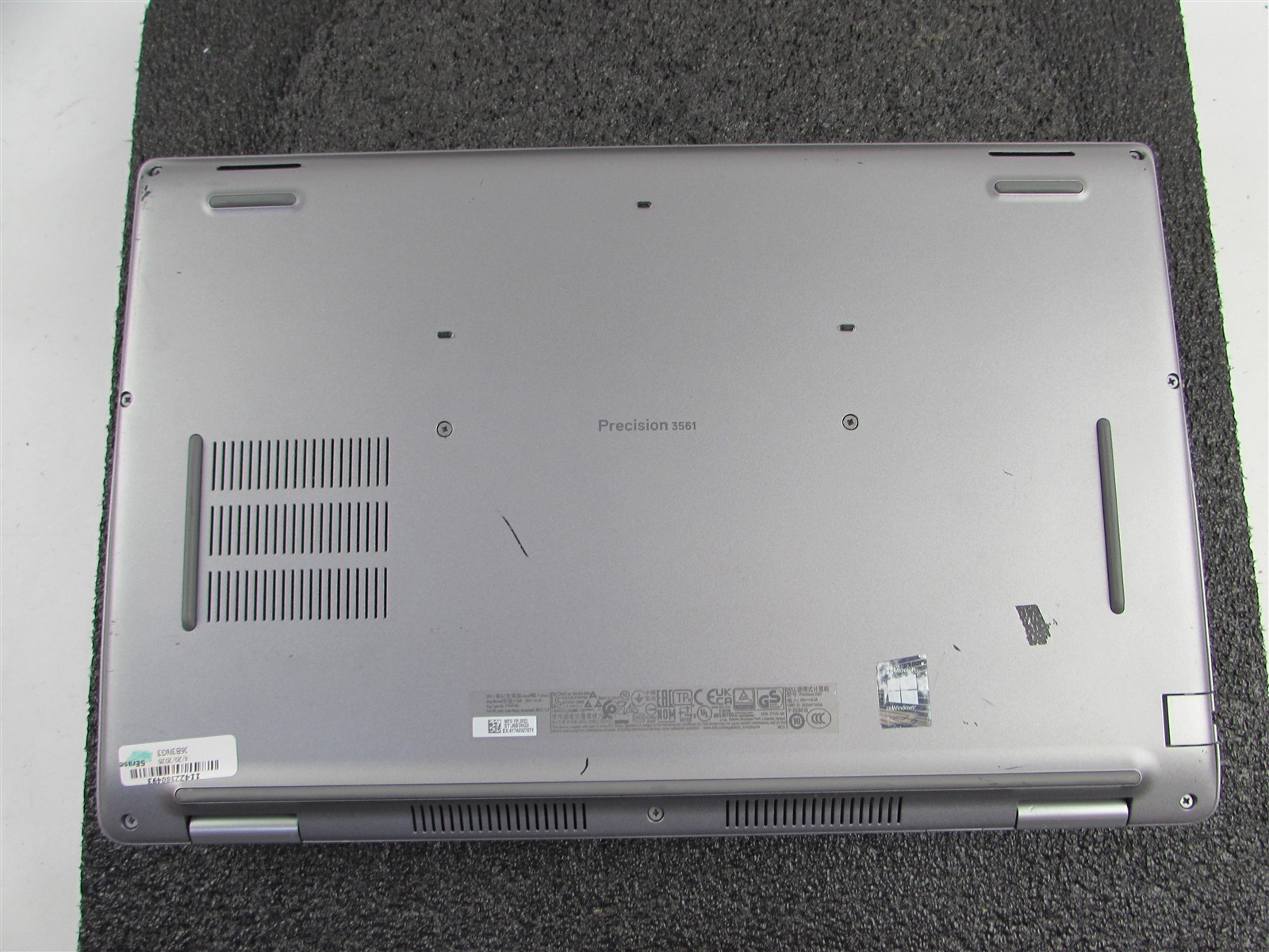DELL PRECISION 3561 1920X1080 FHD I7-11850H NO SSD 8GB RAM T600 NO O.S/BATT
