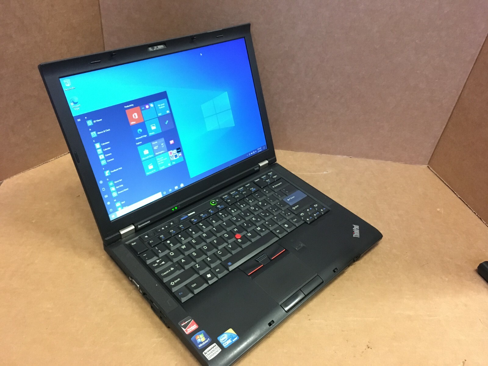 Lenovo Laptop ThinkPad T410 14.1″ Windows 10 i5 4GB RAM 320GB HDD DVD NVIDIA HD