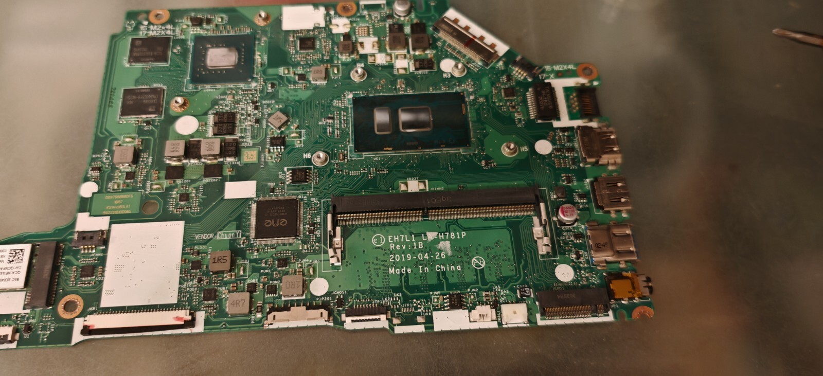 ACER A317-51 EX215-51 LA-H781P I5-6300U HD 520 4GB GEFORCE MX130 MOTHERBOARD #
