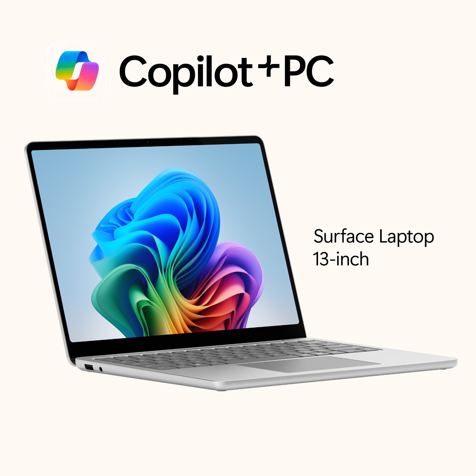 Microsoft Surface Laptop Copilot+ PC 13″ Snapdragon X Plus 16GB RAM 256GB UFS