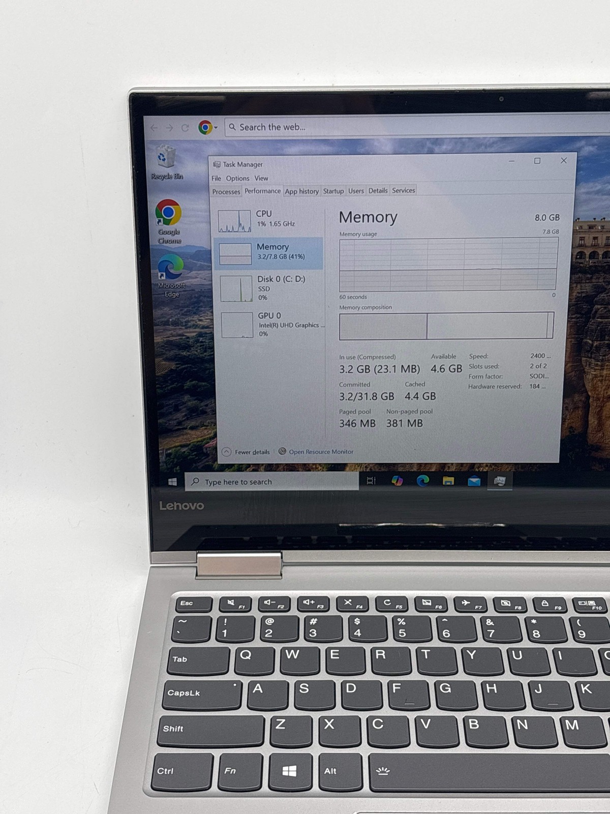 Lenovo Yoga 730-13IKB 2-in-1 i5-8250U 8GB RAM 256GB SSD Used
