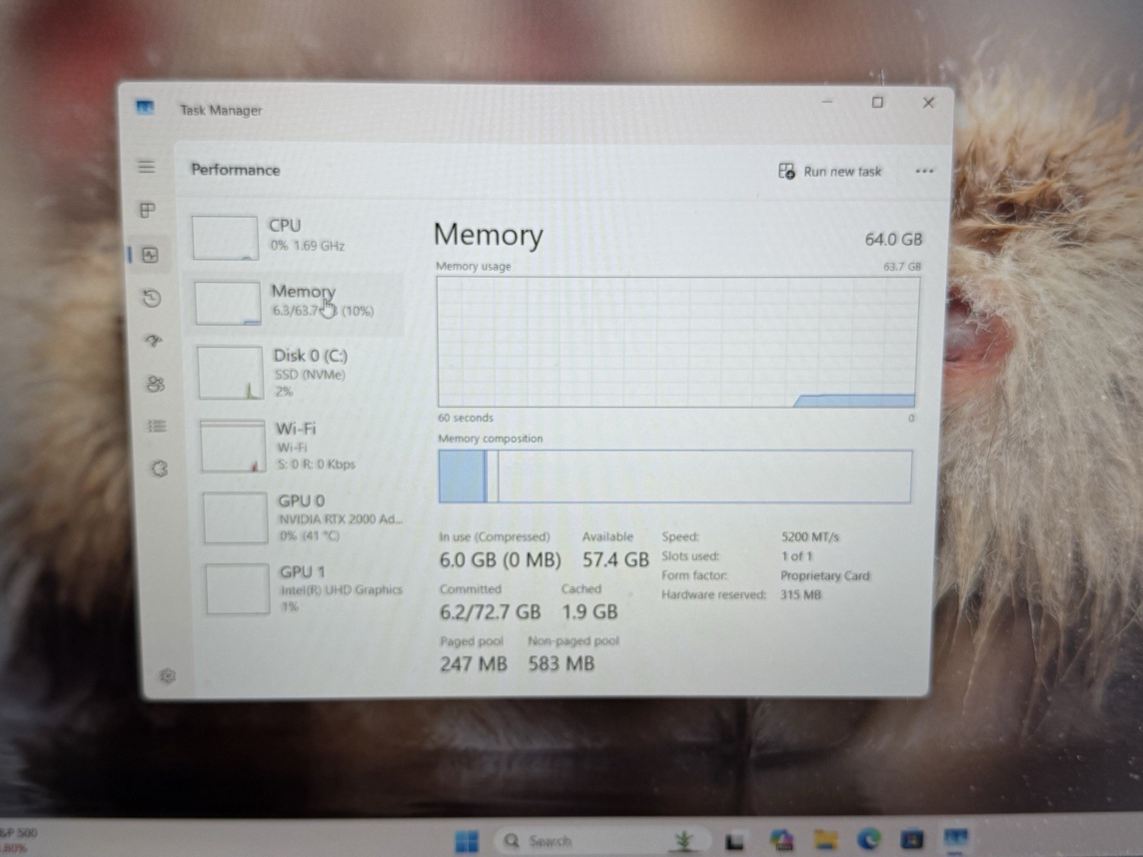 Dell Precision 7680 16″ i7-13850HX 64GB Ram 1TB SSD RTX 2000 Ada
