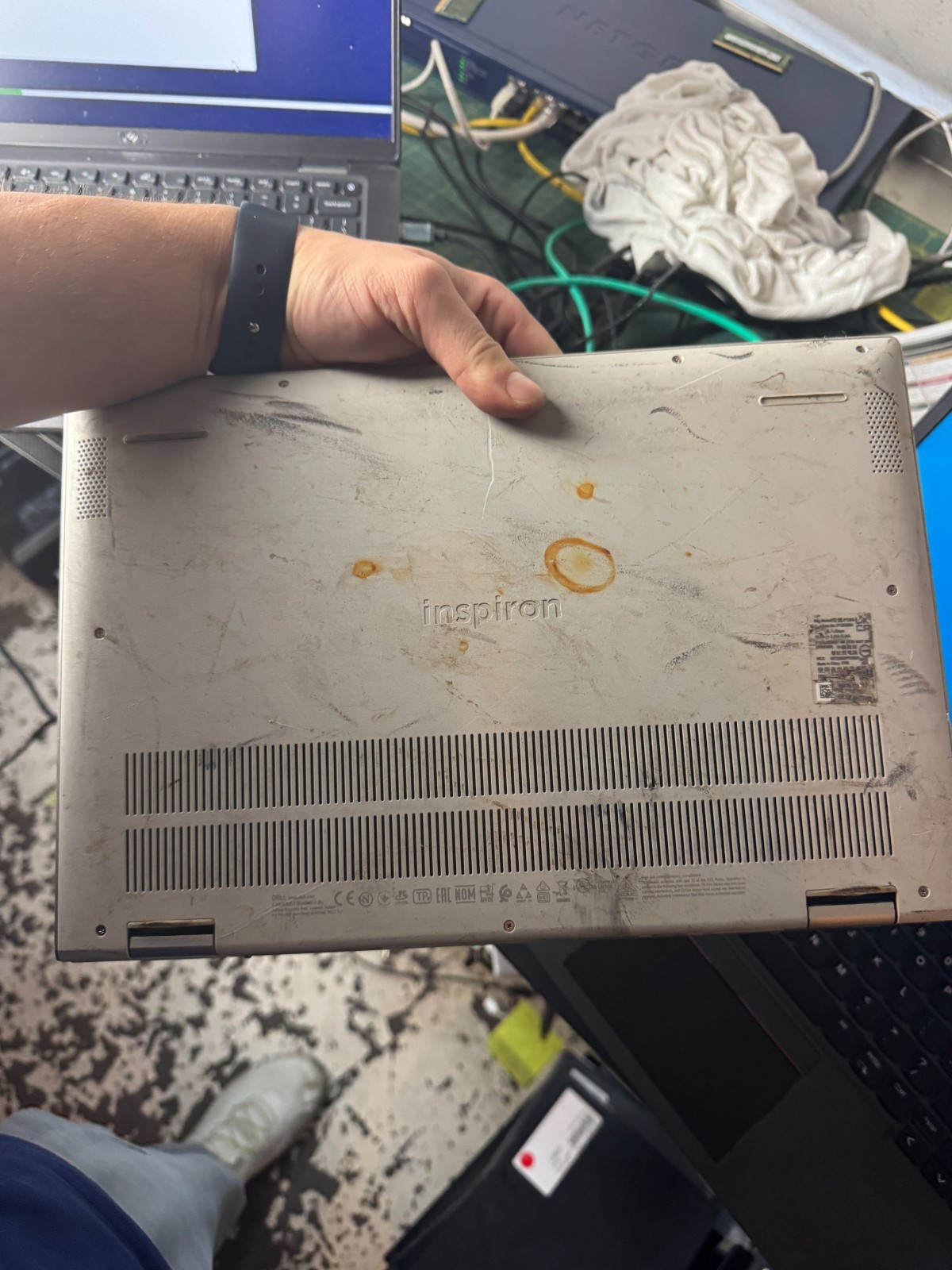 Dell Inspiron 14 2 in 1 Intel Core i3 Laptop for Parts/Repair #5660